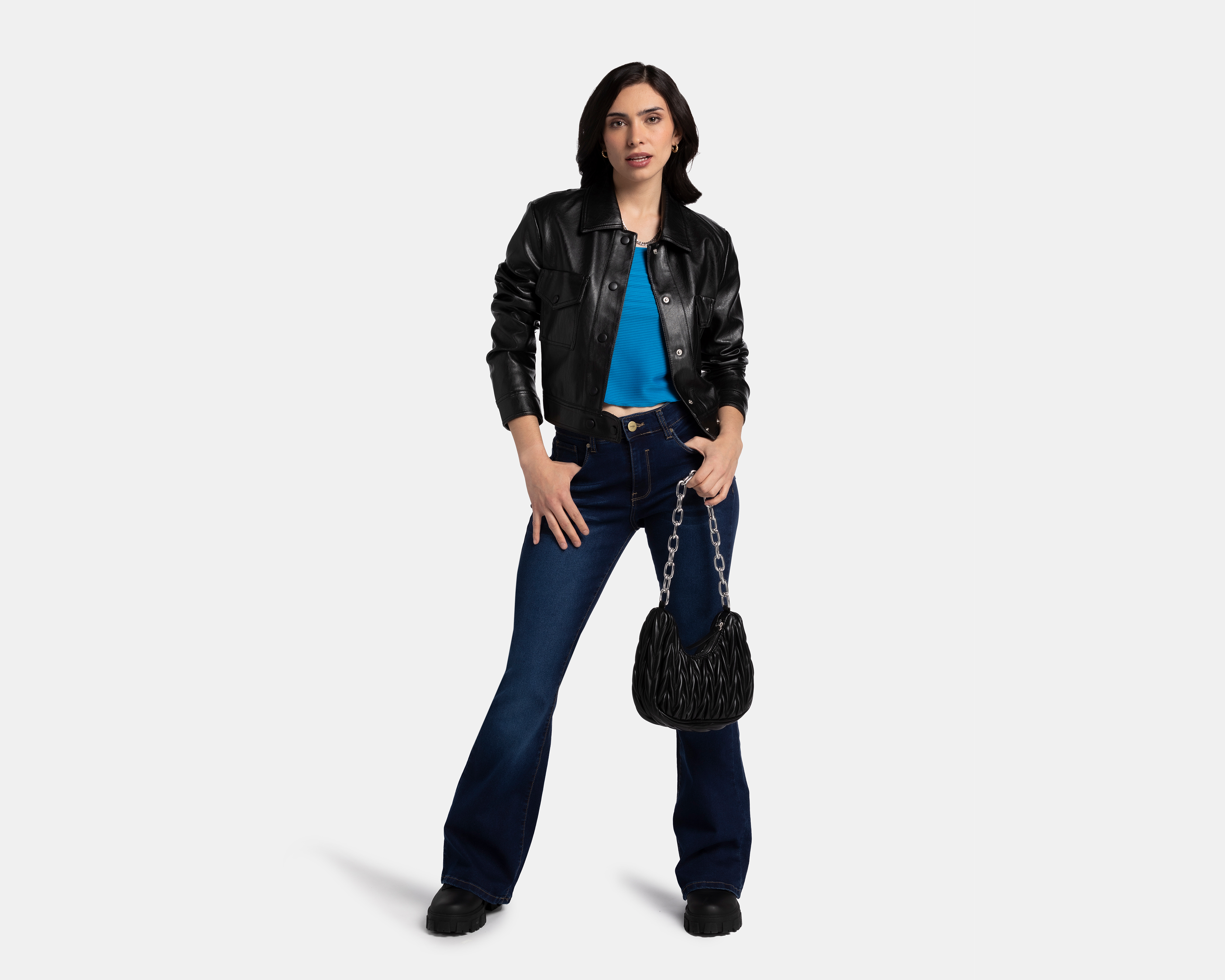 Foto 2 | Foto 2 | Blusa Sahara Manga Corta Cuello Redondo