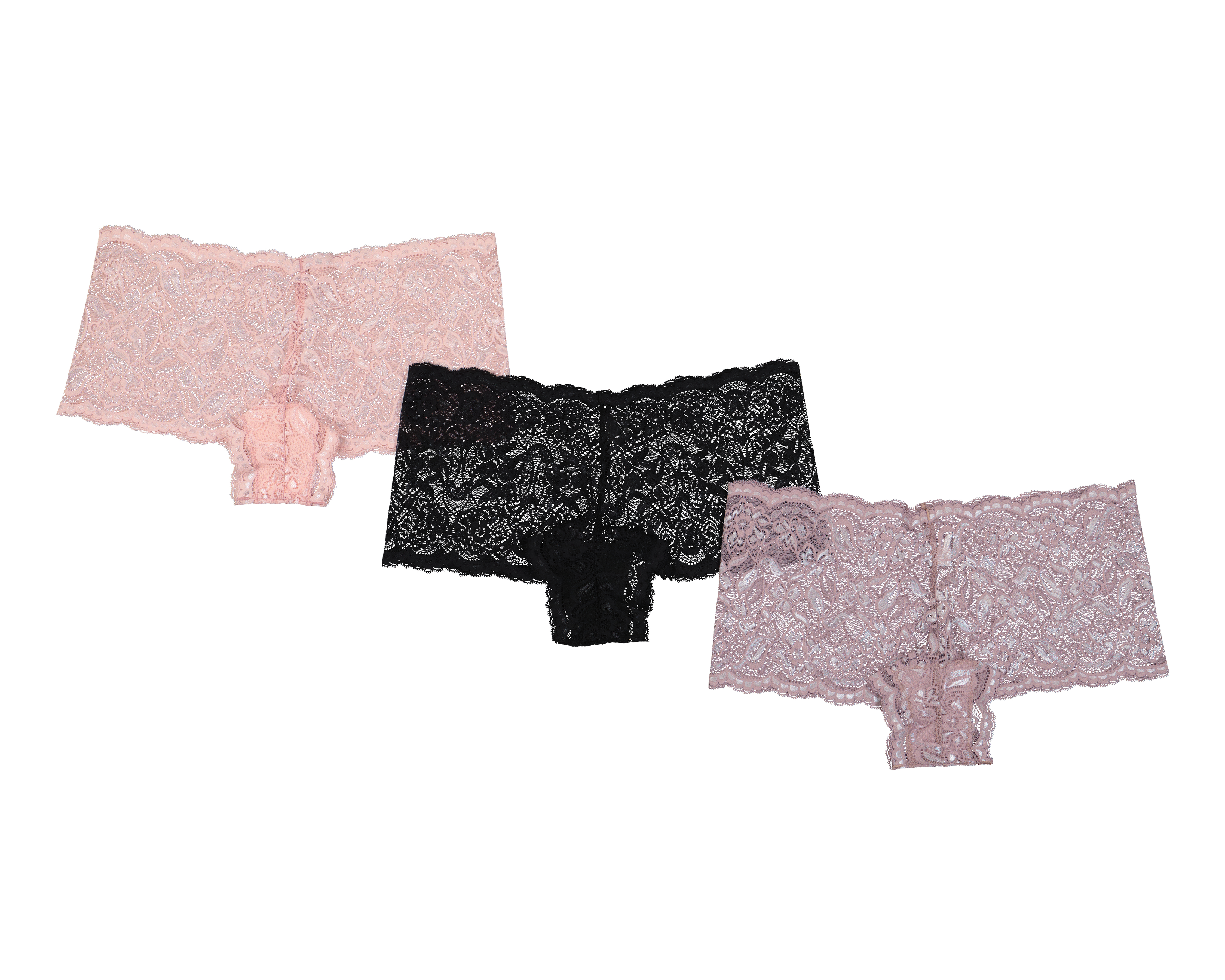 Bóxer Beauty Secret para Mujer 3 Pack