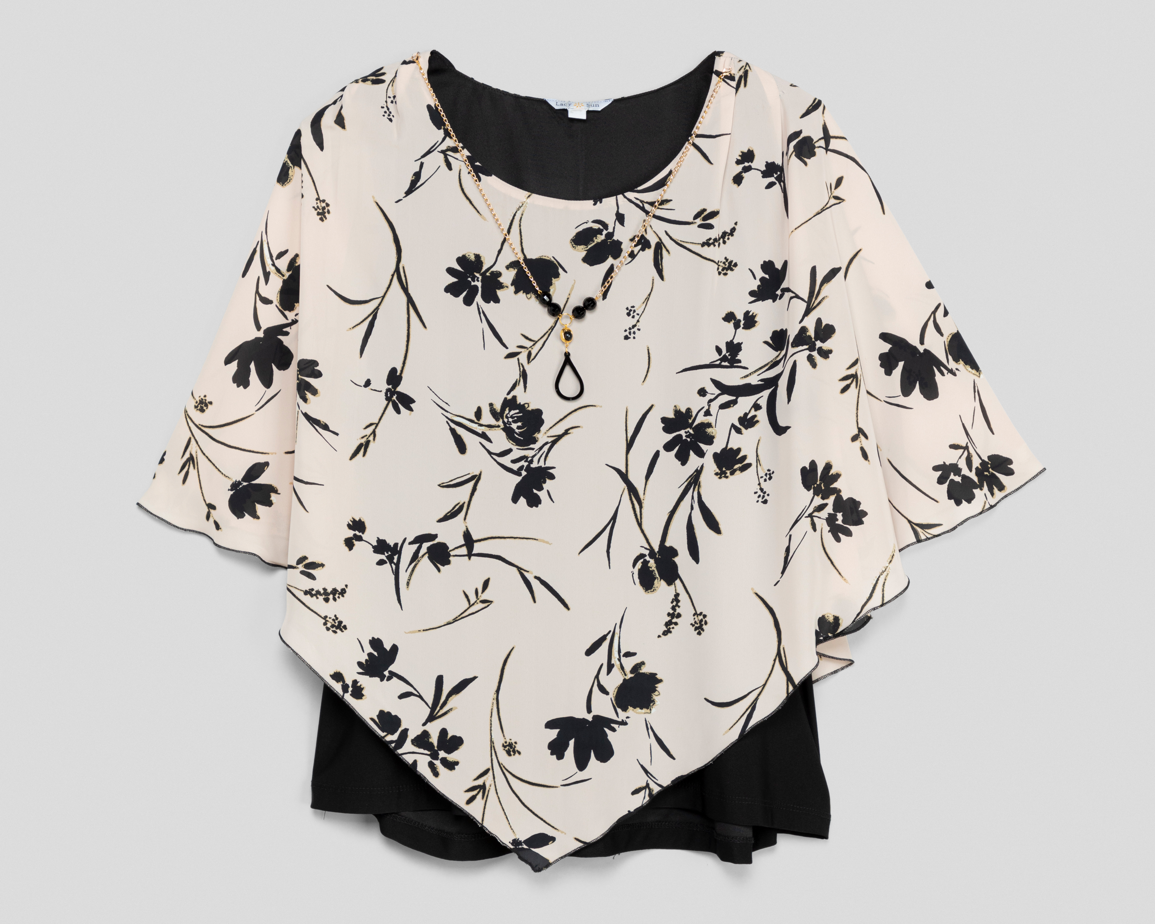 Blusa con Collar Lady Sun para Mujer