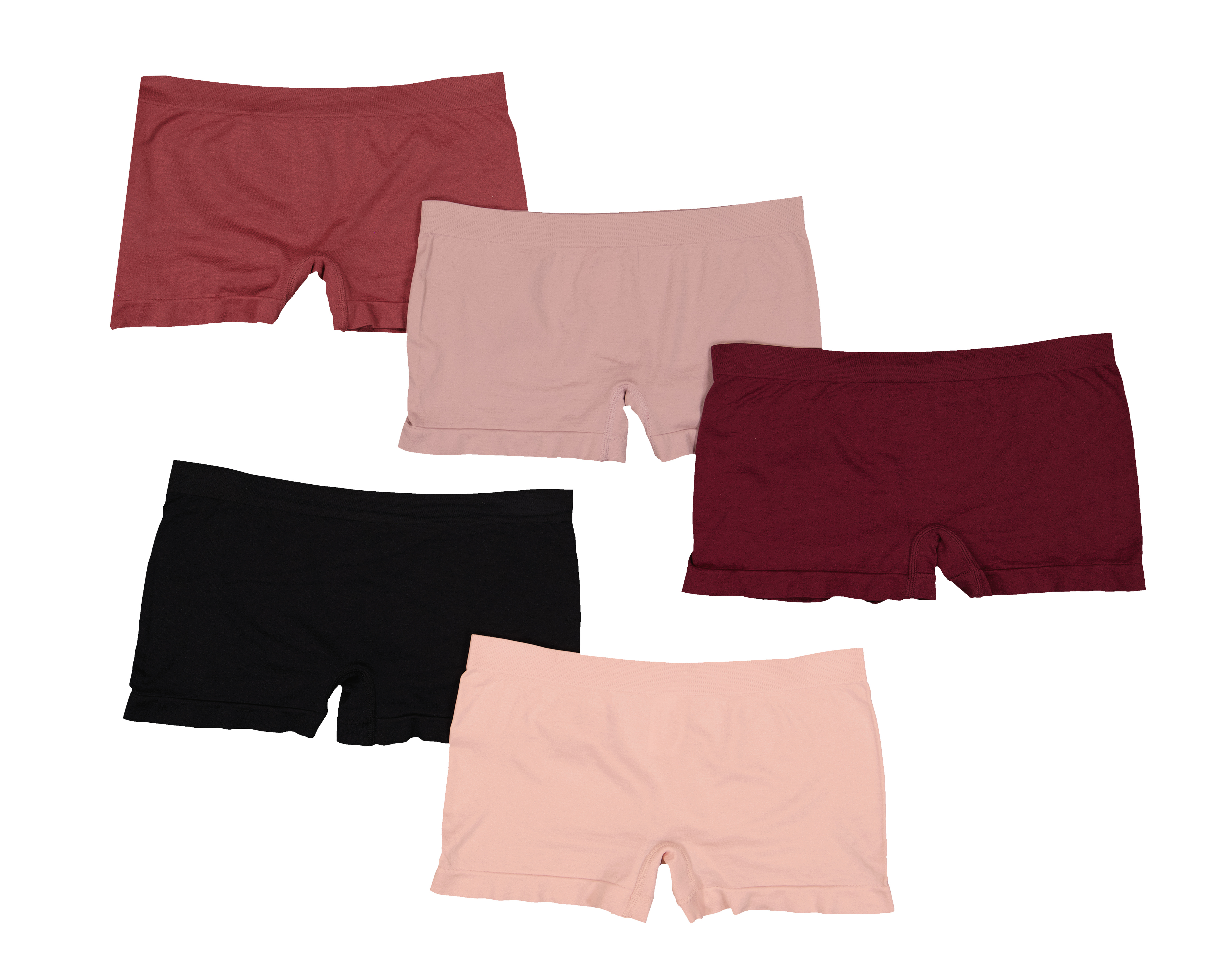 Bóxer Beauty Secret Seamless para Mujer 5 Piezas