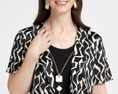 Foto 4 | Foto 4 | Blusa con Collar Lady Sun para Mujer