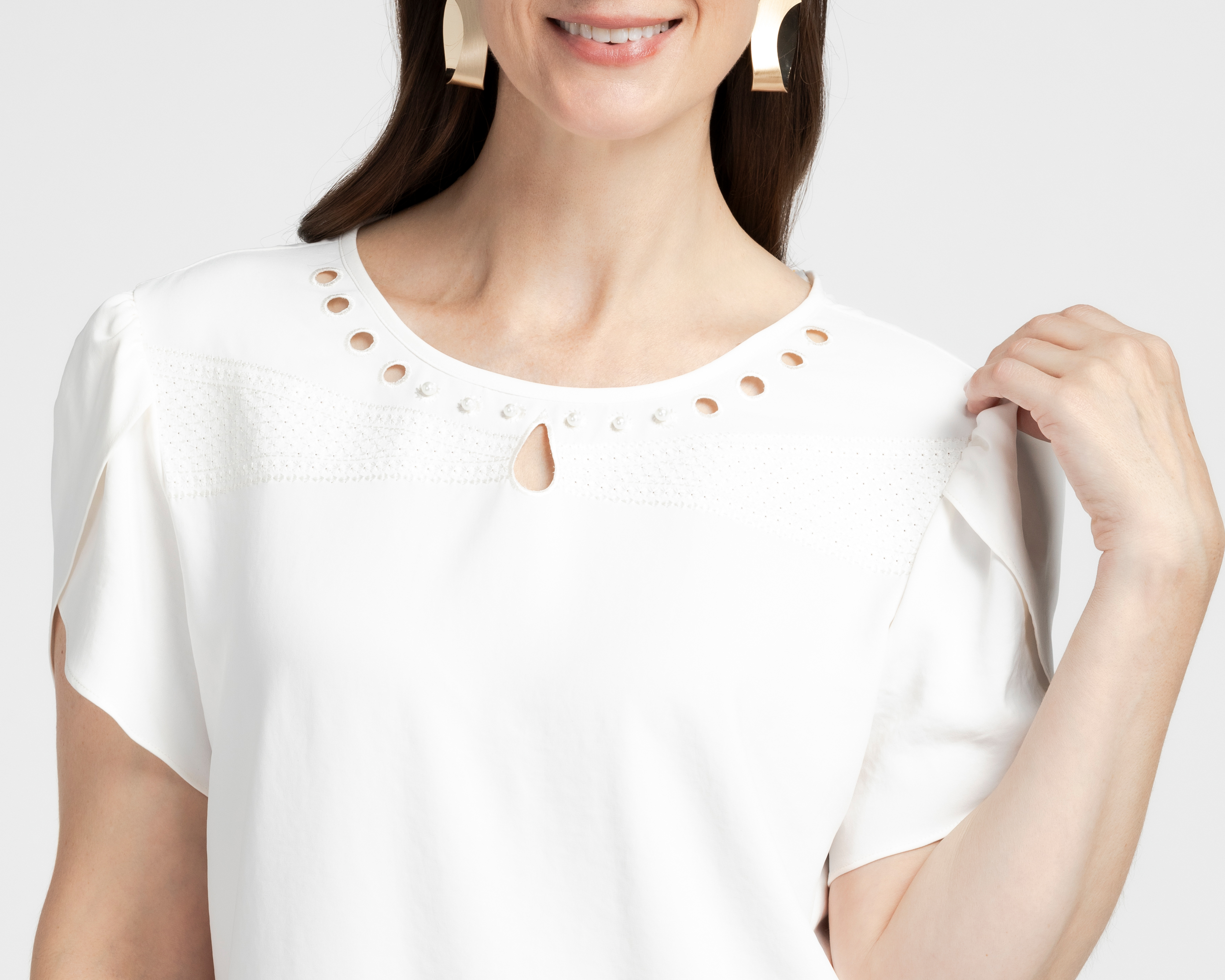 Foto 5 pulgar | Foto 4 | Blusa Cuello Redondo Lady Sun para Mujer