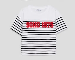 Playera a Rayas Refill para Mujer