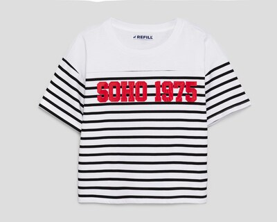 Foto 1 | Foto 1 | Playera a Rayas Refill para Mujer