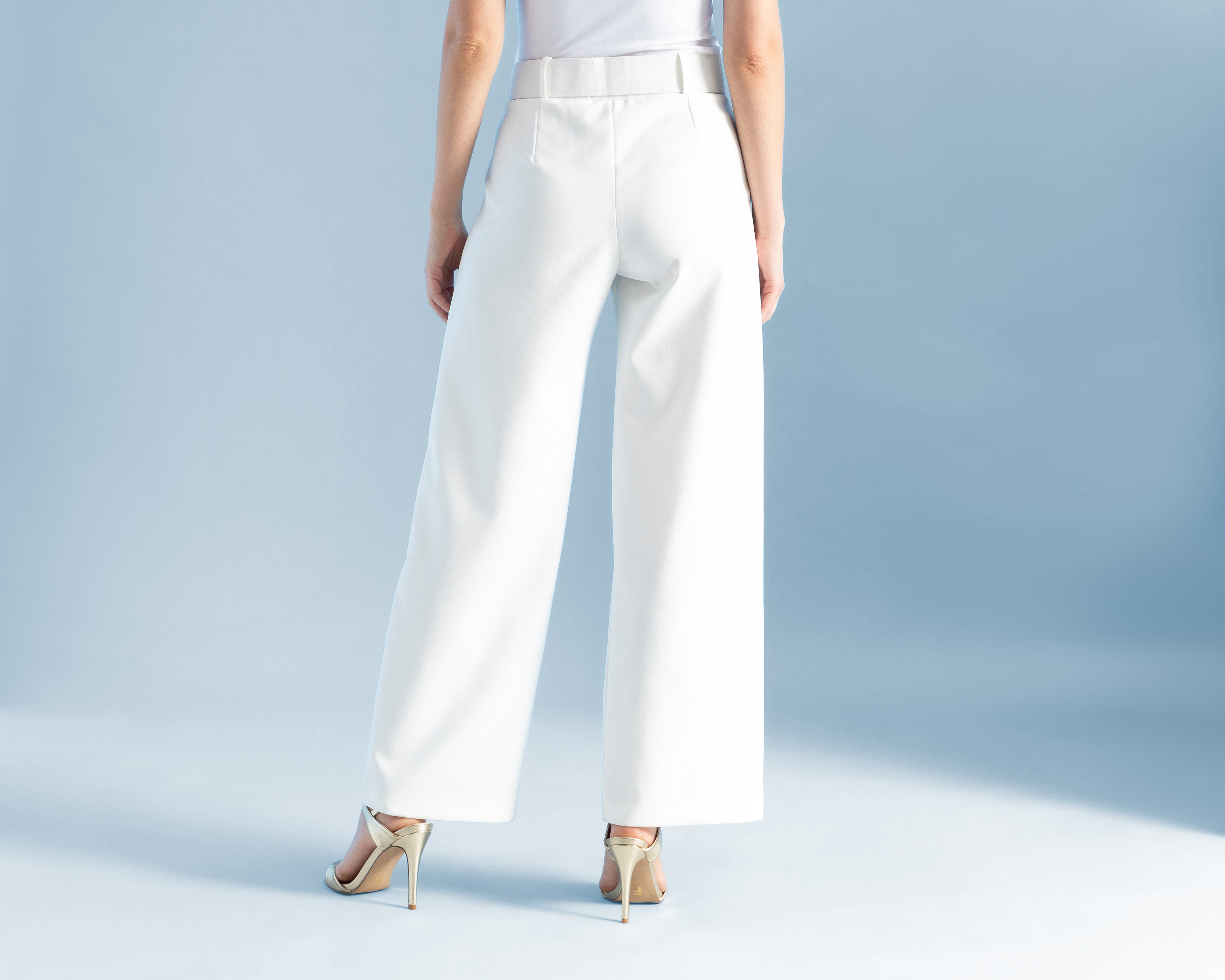 Foto 3 | Foto 3 | Pantalón de Vestir Jennifer Lopez Blanco para Mujer