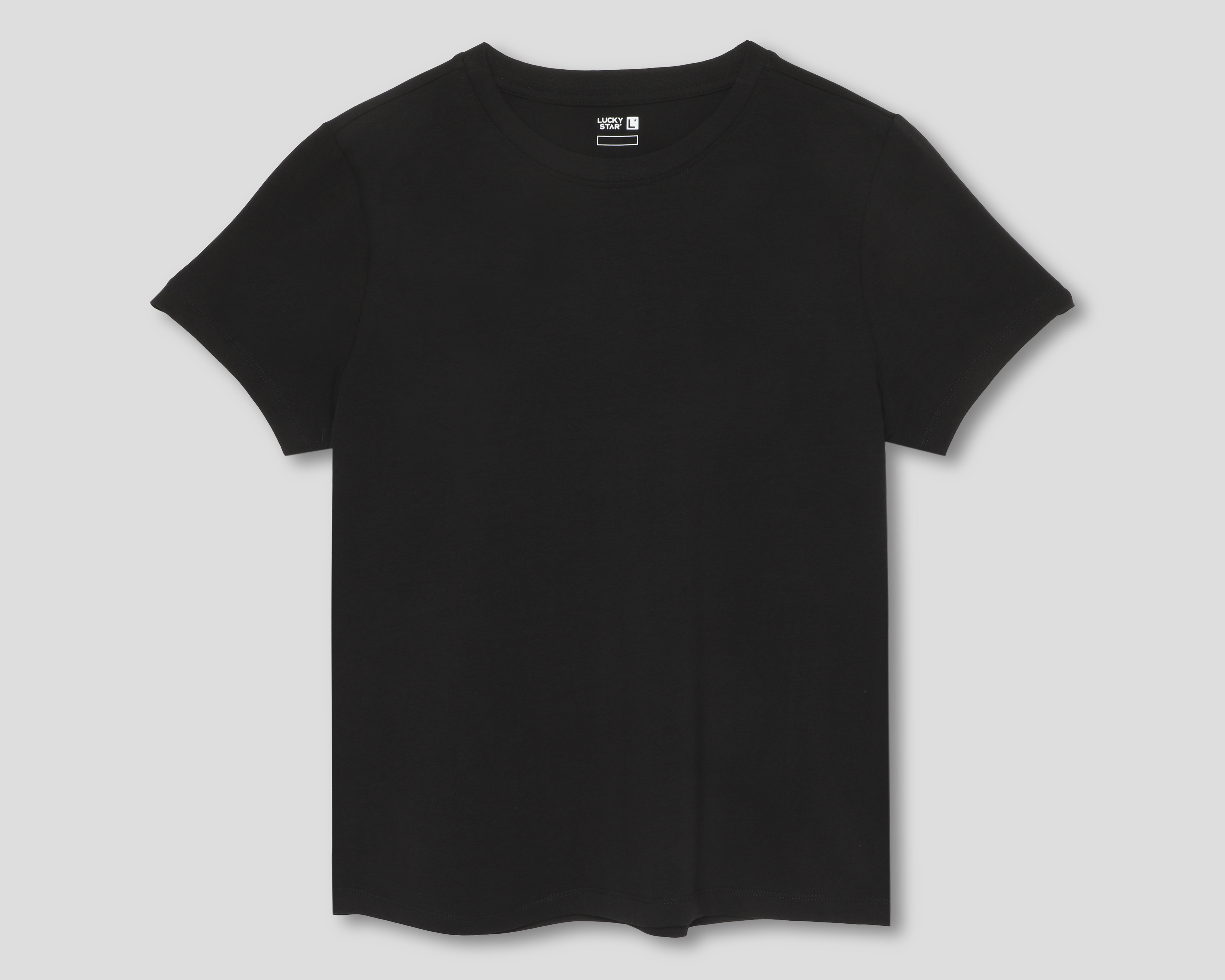 Foto 1 | Foto 1 | Playera Negra Lucky Star para Mujer