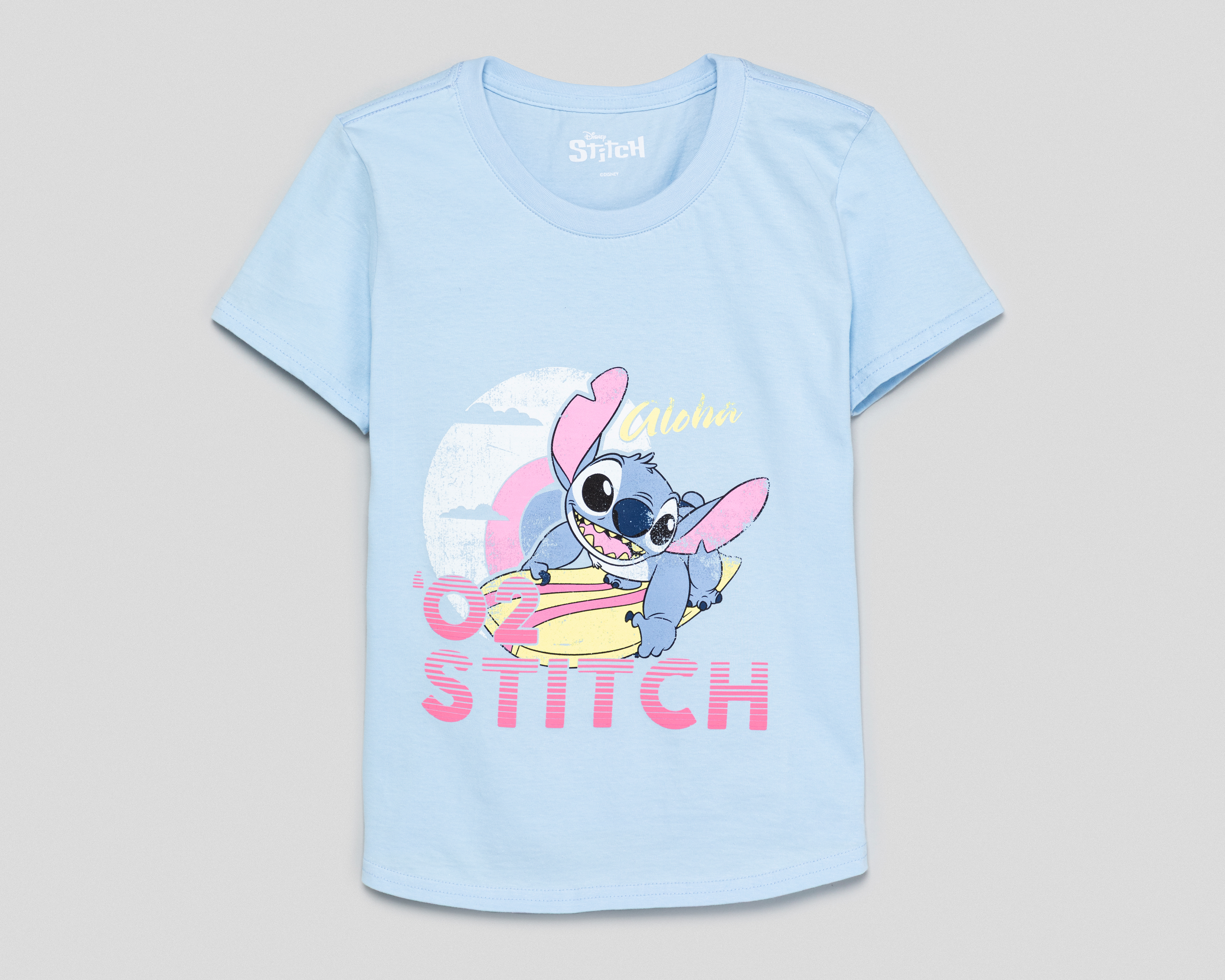 Playera Manga Corta Disney Lilo & Stitch para Mujer