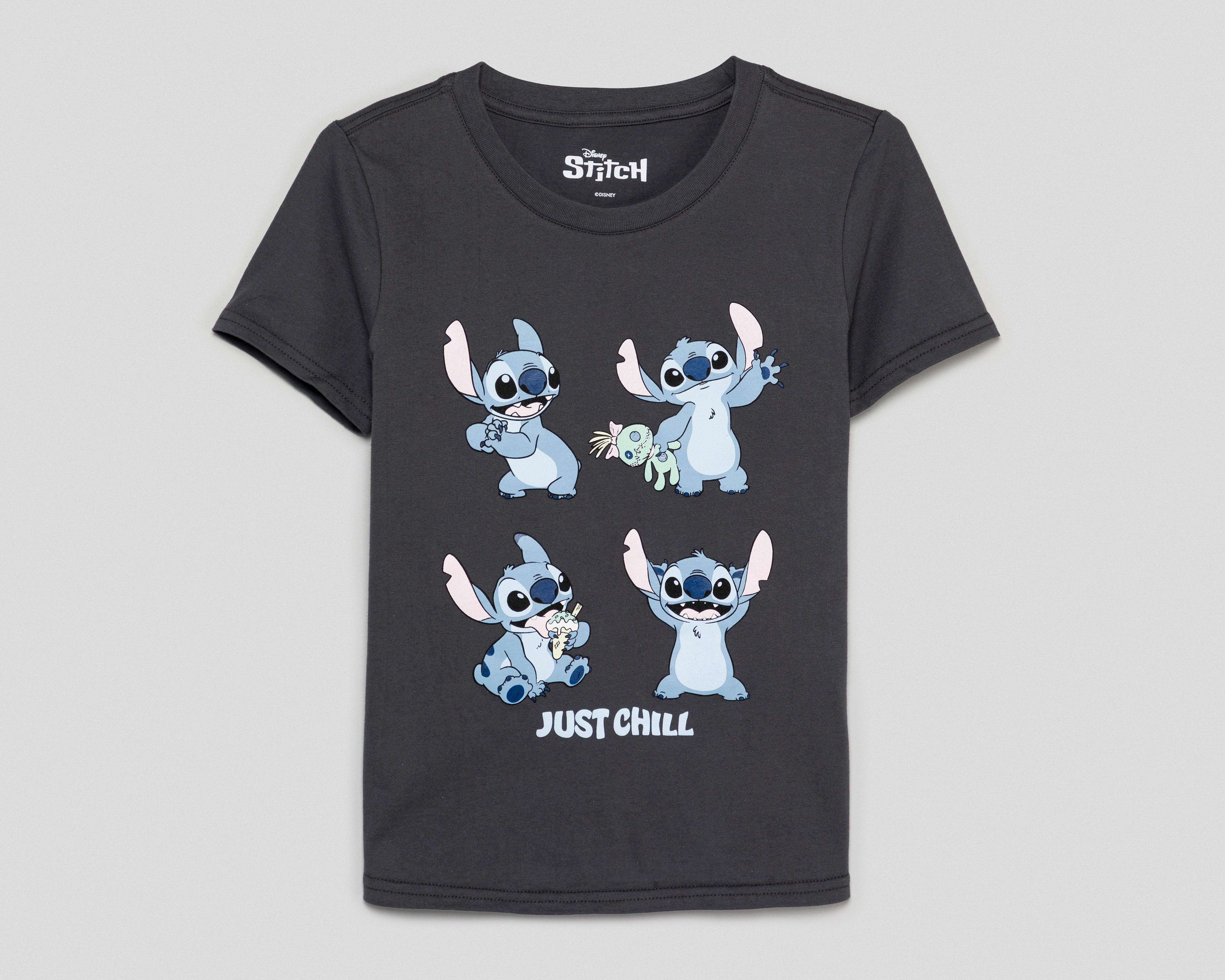 Playera Estampada Disney Stitch para Mujer