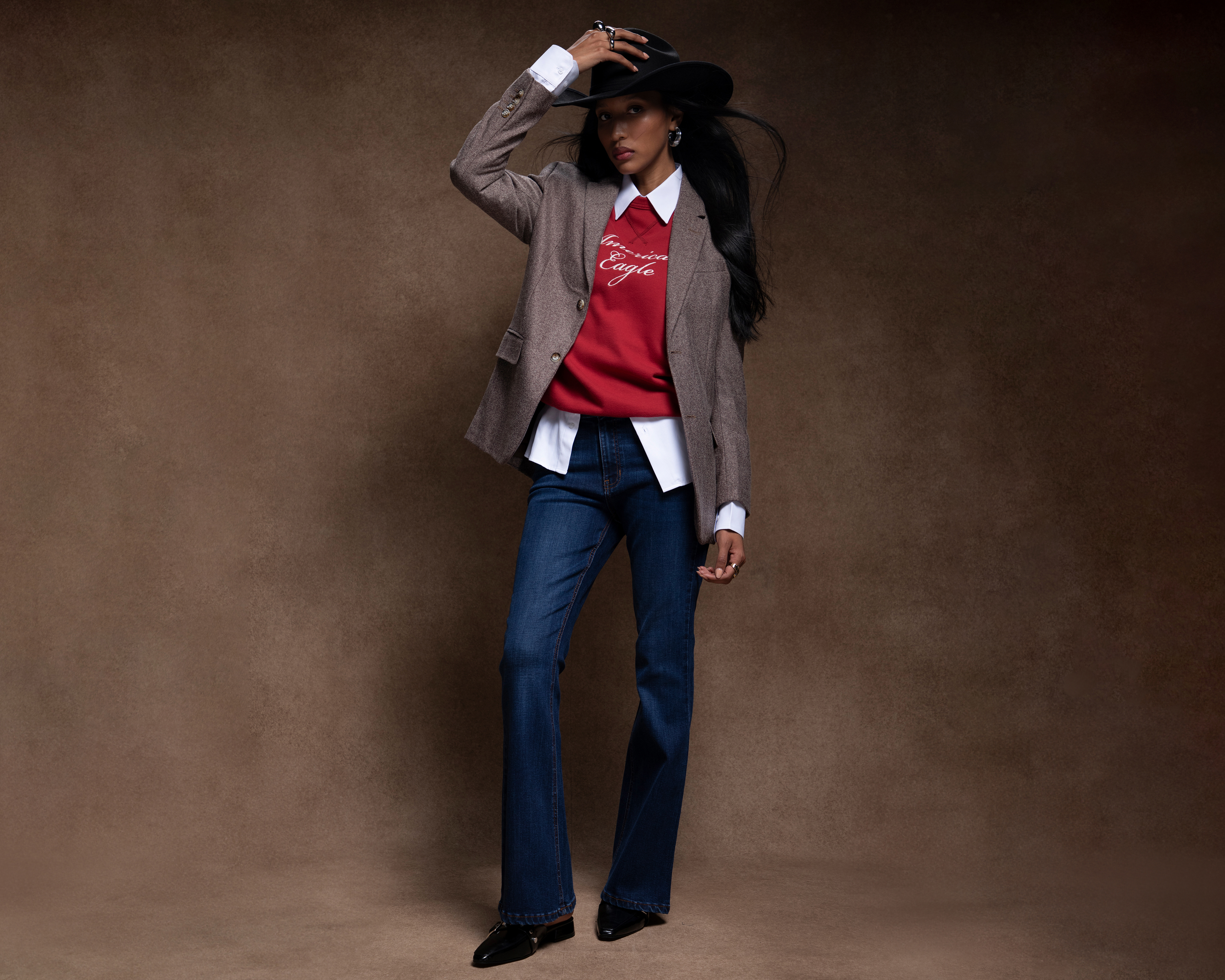 Jeans Flare Strona para Mujer