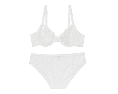 Foto 1 | Foto 1 | Coordinado Copa Completa Blanco Eva Tu Estilo Íntimo