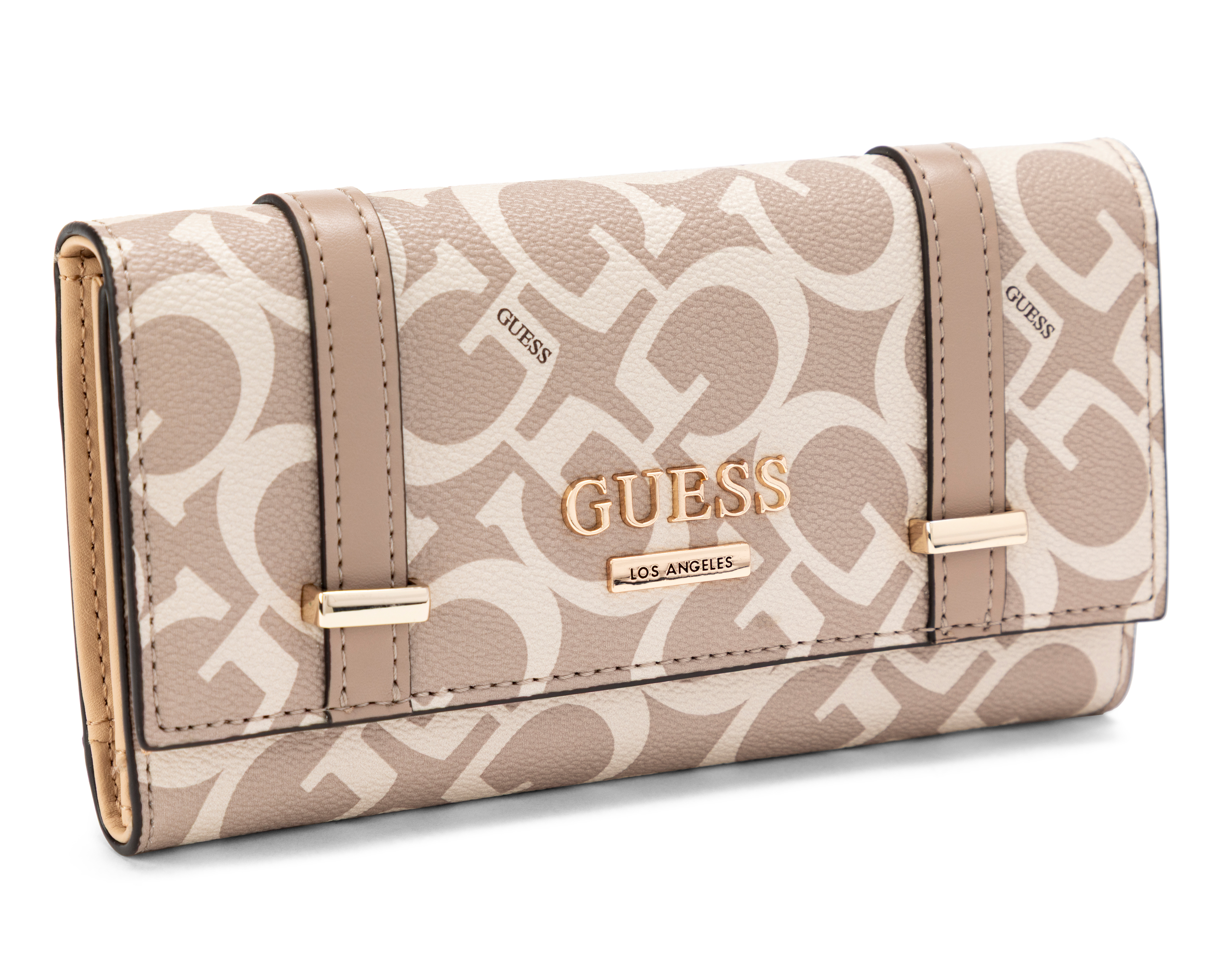 Foto 3 pulgar | Foto 2 | Cartera para Mujer Guess Beige