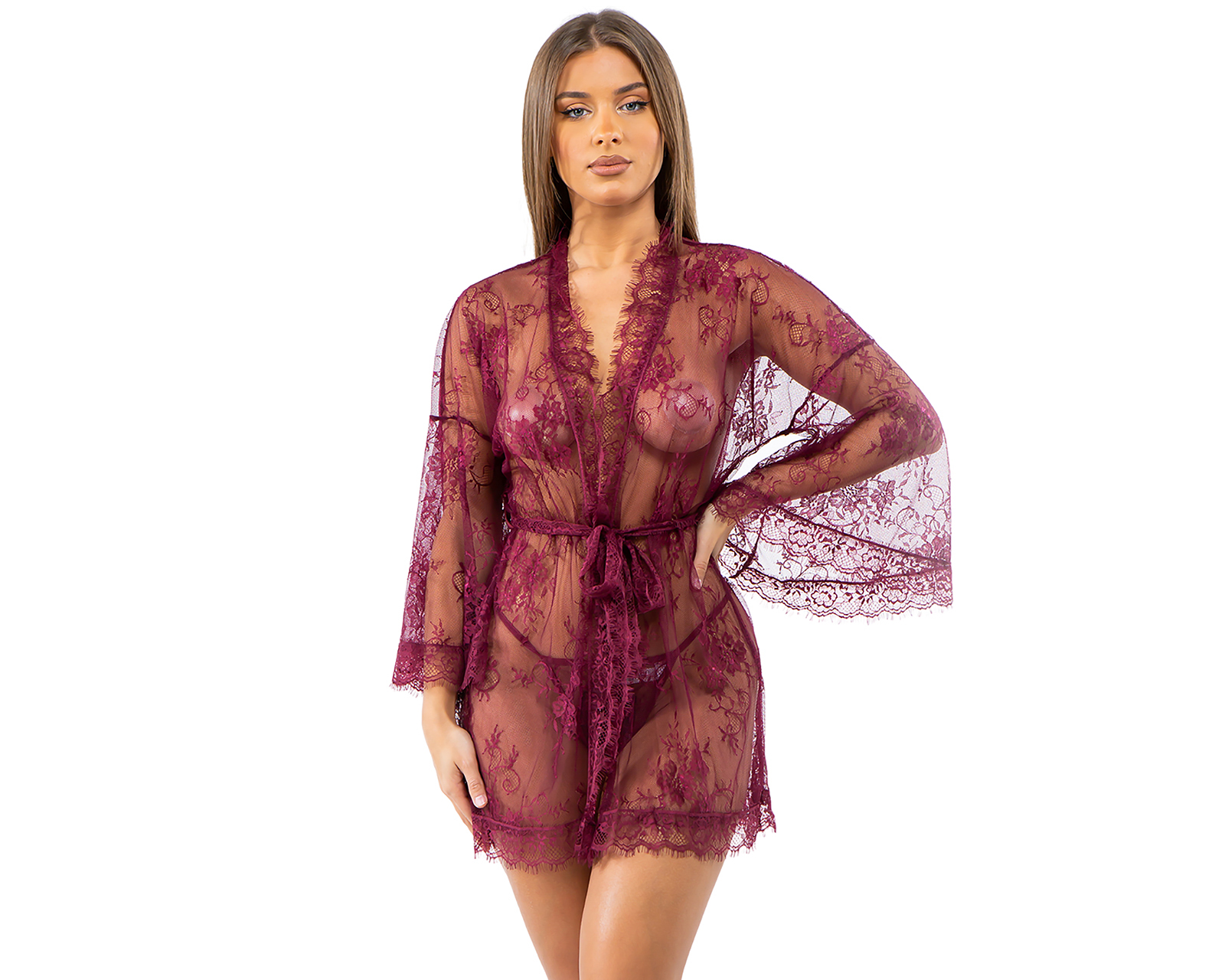 Foto 1 | Foto 1 | Bata Just Sexy con Encaje para Mujer