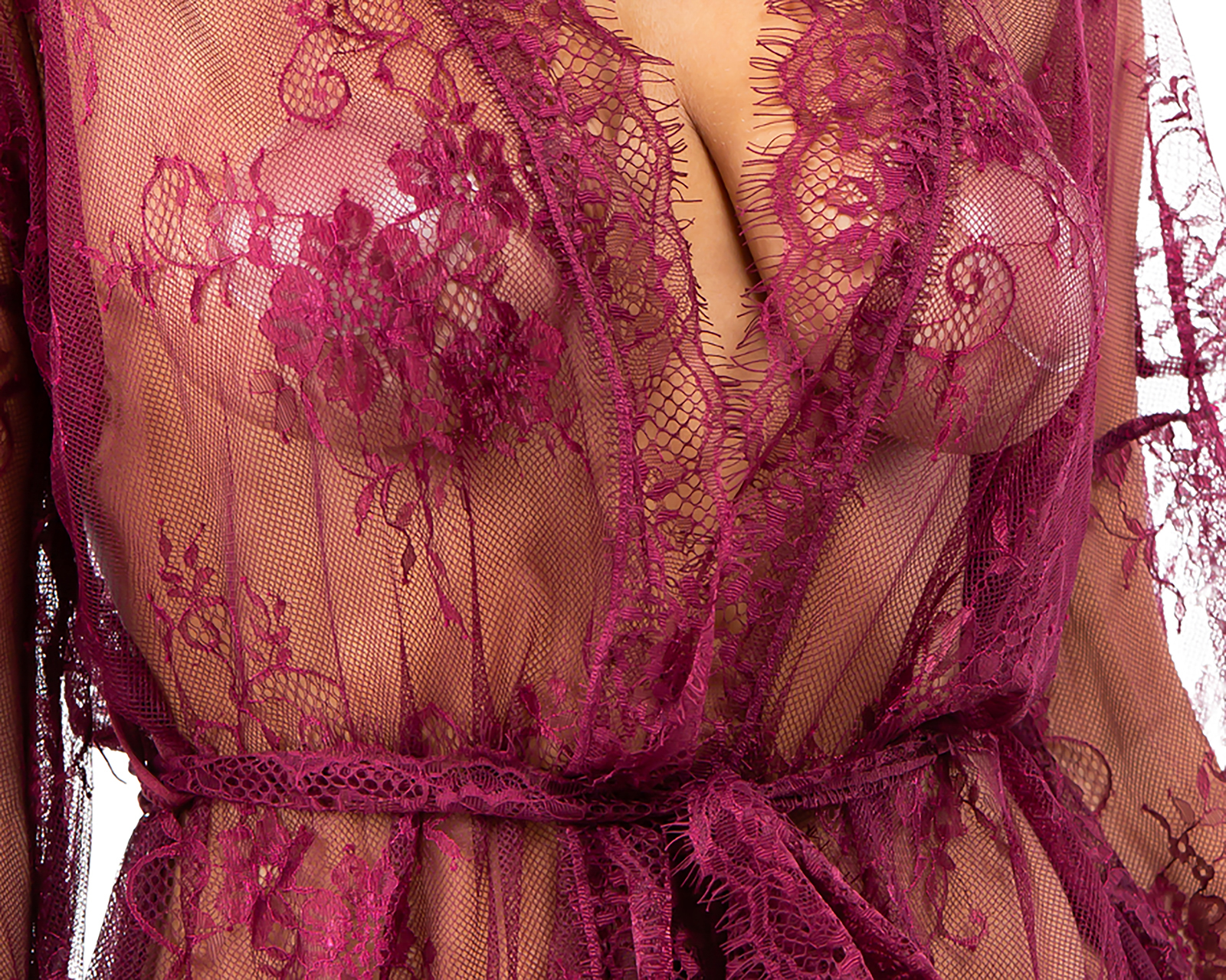 Foto 5 pulgar | Foto 4 | Bata Just Sexy con Encaje para Mujer