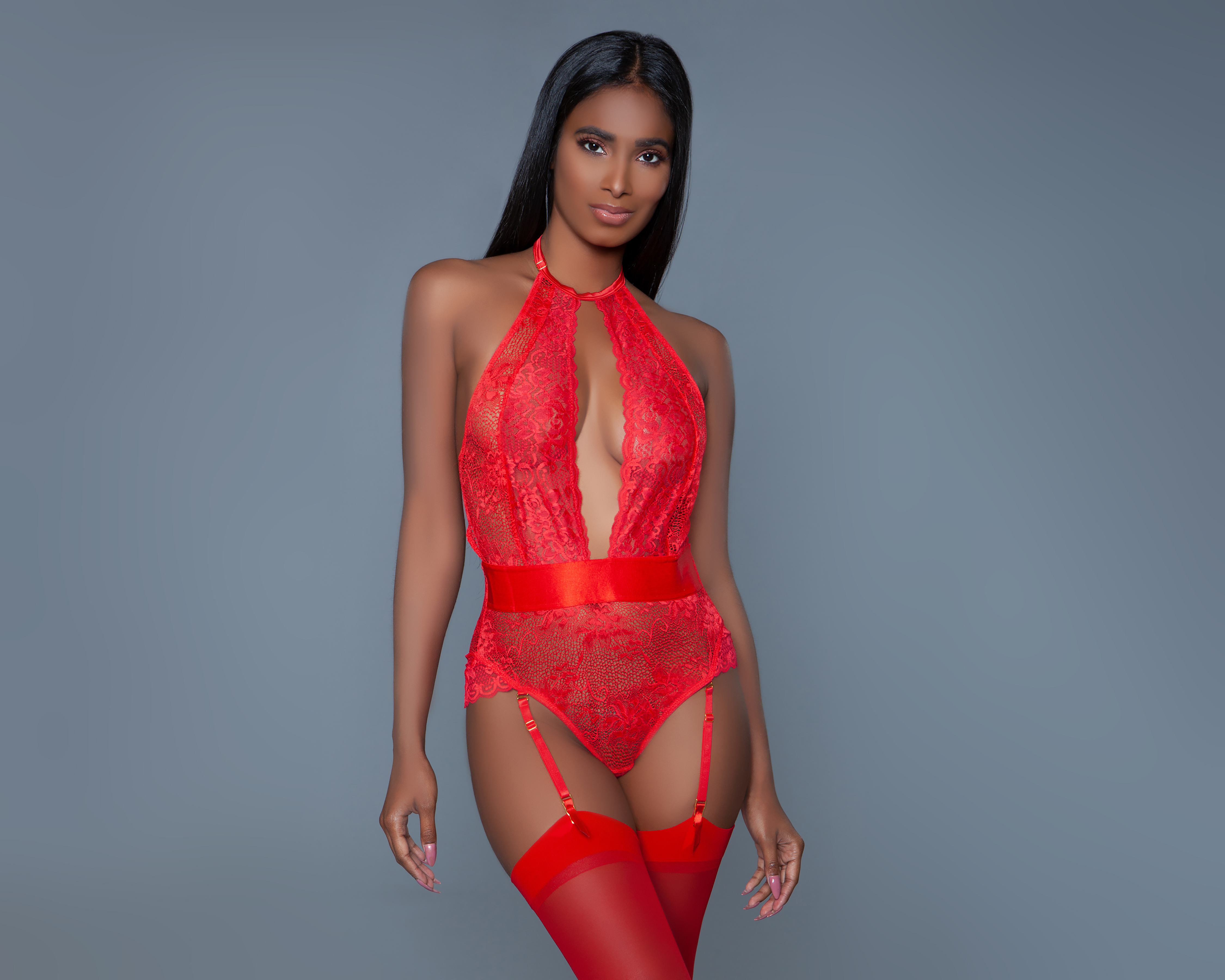 Baby Doll Be Wicked de Encaje para Mujer