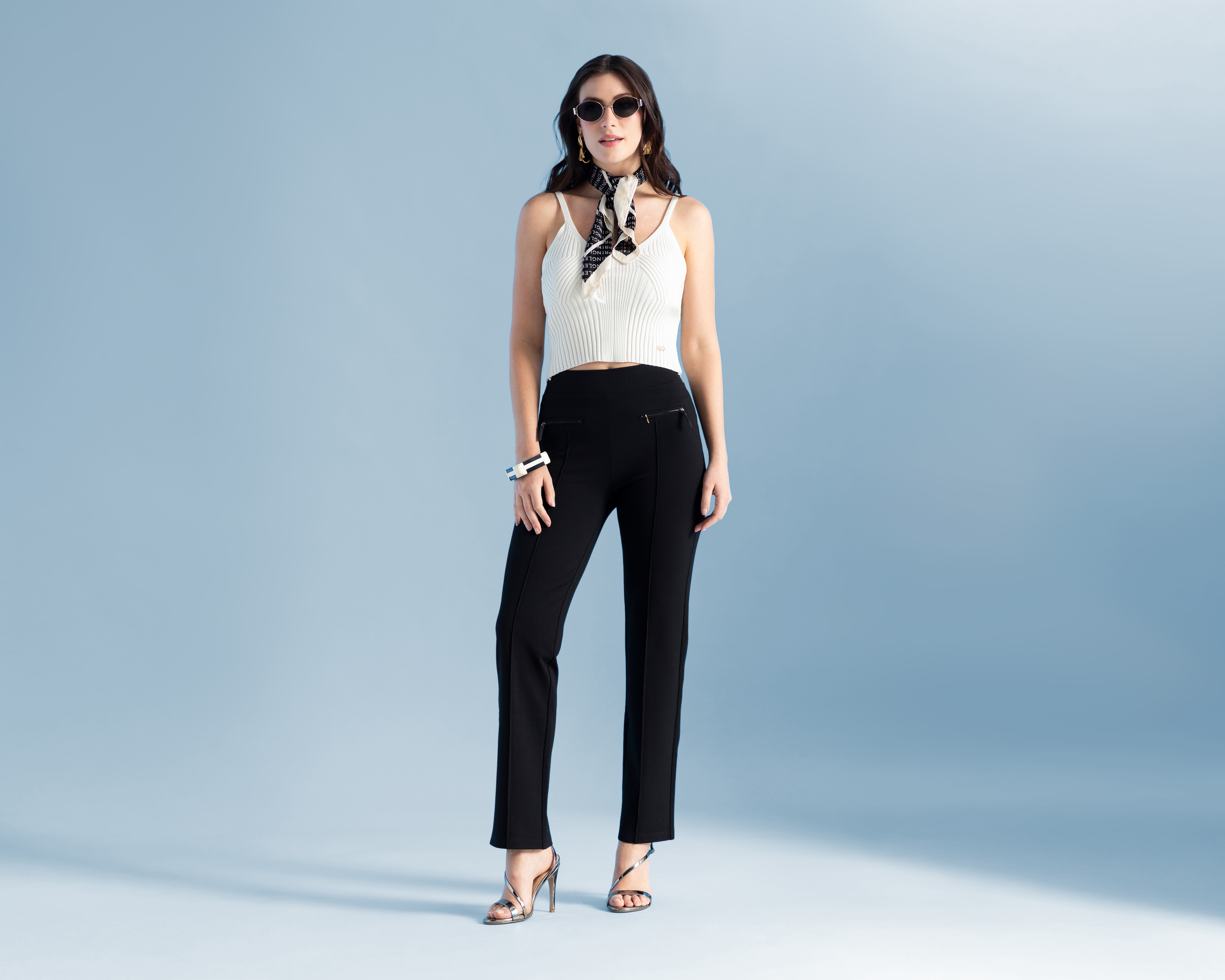 Foto 1 | Foto 1 | Leggings Negros Jennifer Lopez para Mujer