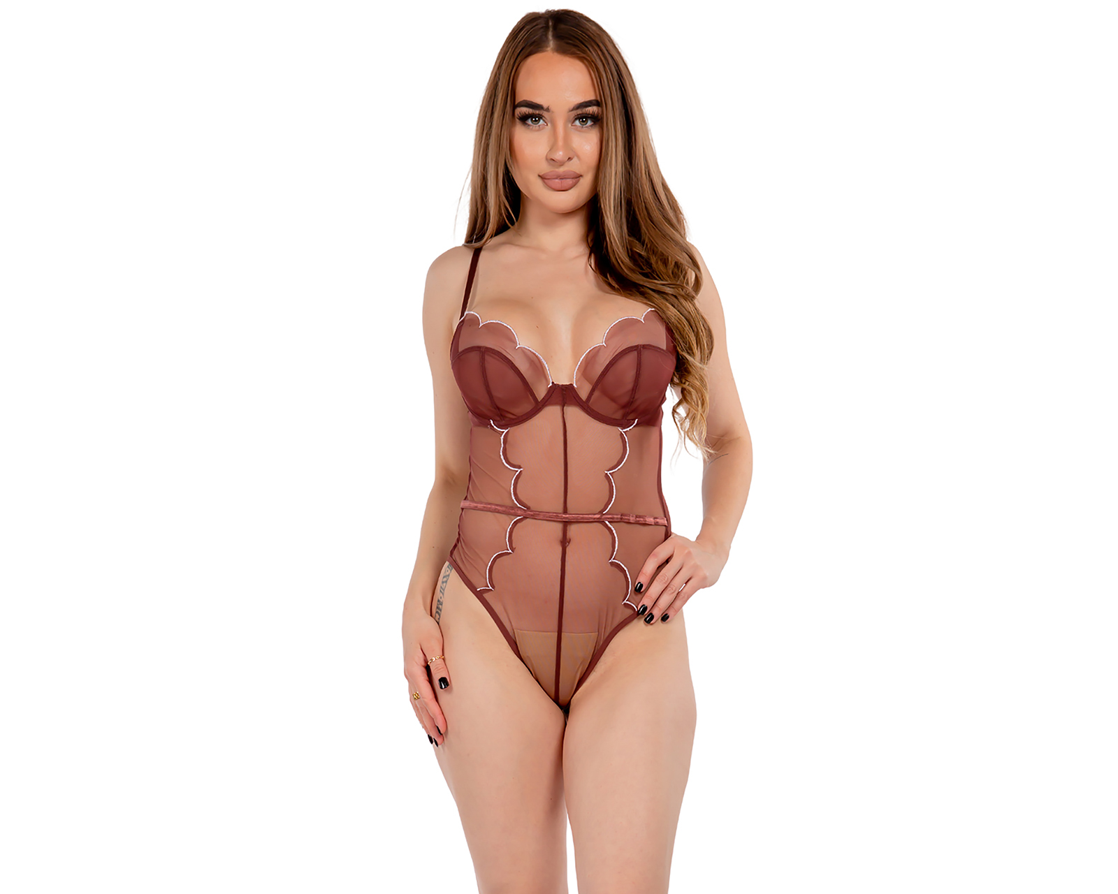 Baby Doll Just Sexy con Transparencia para Mujer