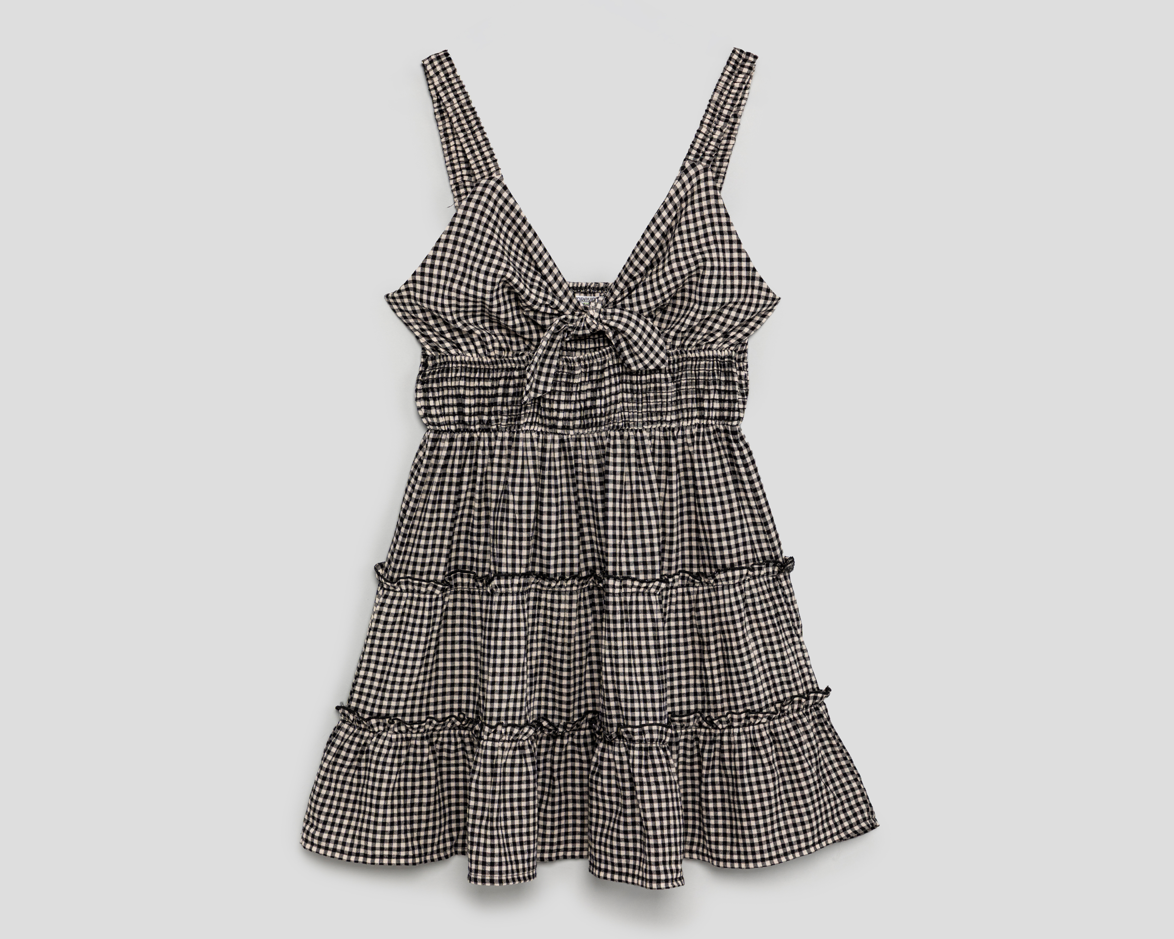 Vestido Casual 18 Forever Corto a Cuadros para Mujer