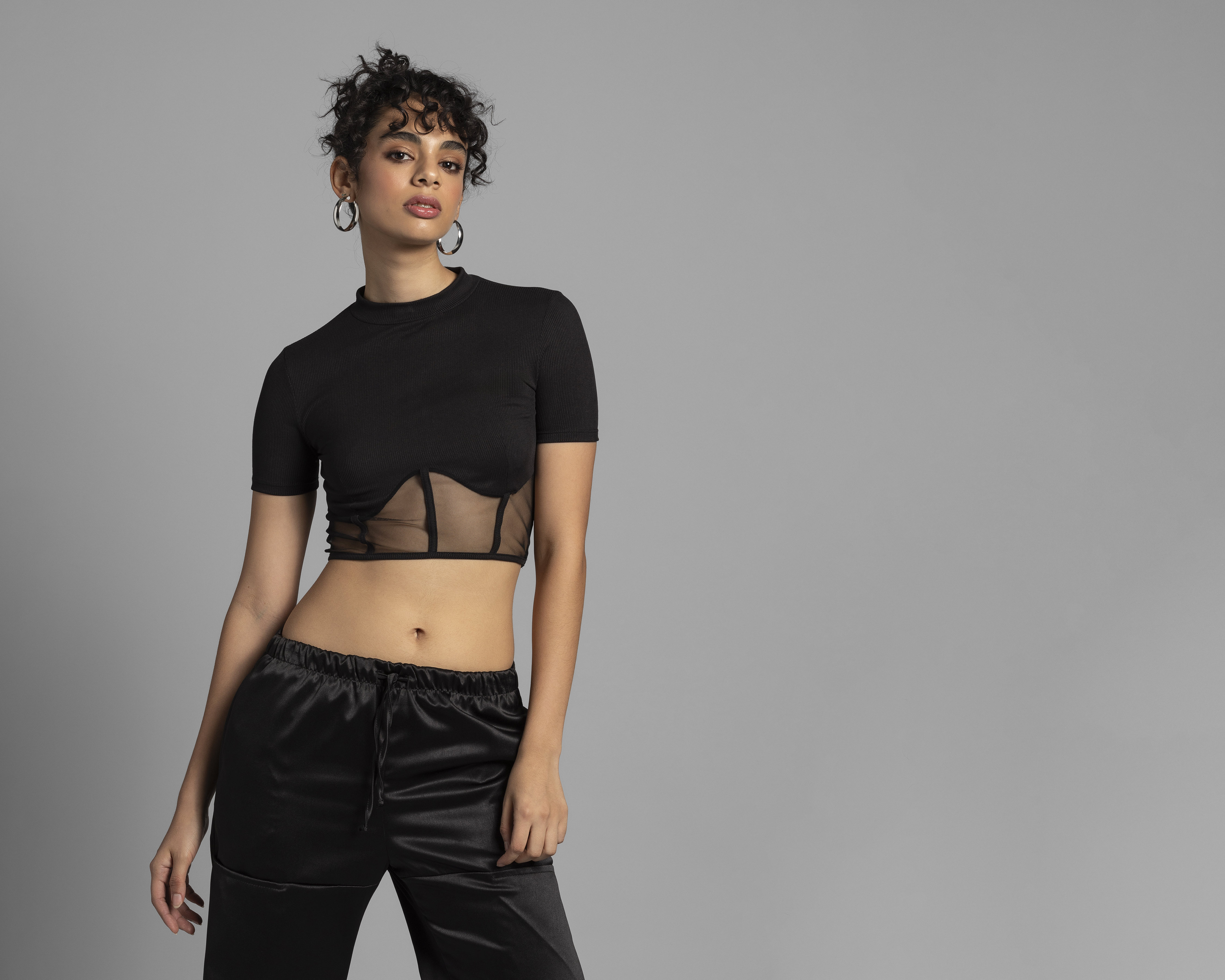 Playera Thinner Manga Corta Cuello Redondo