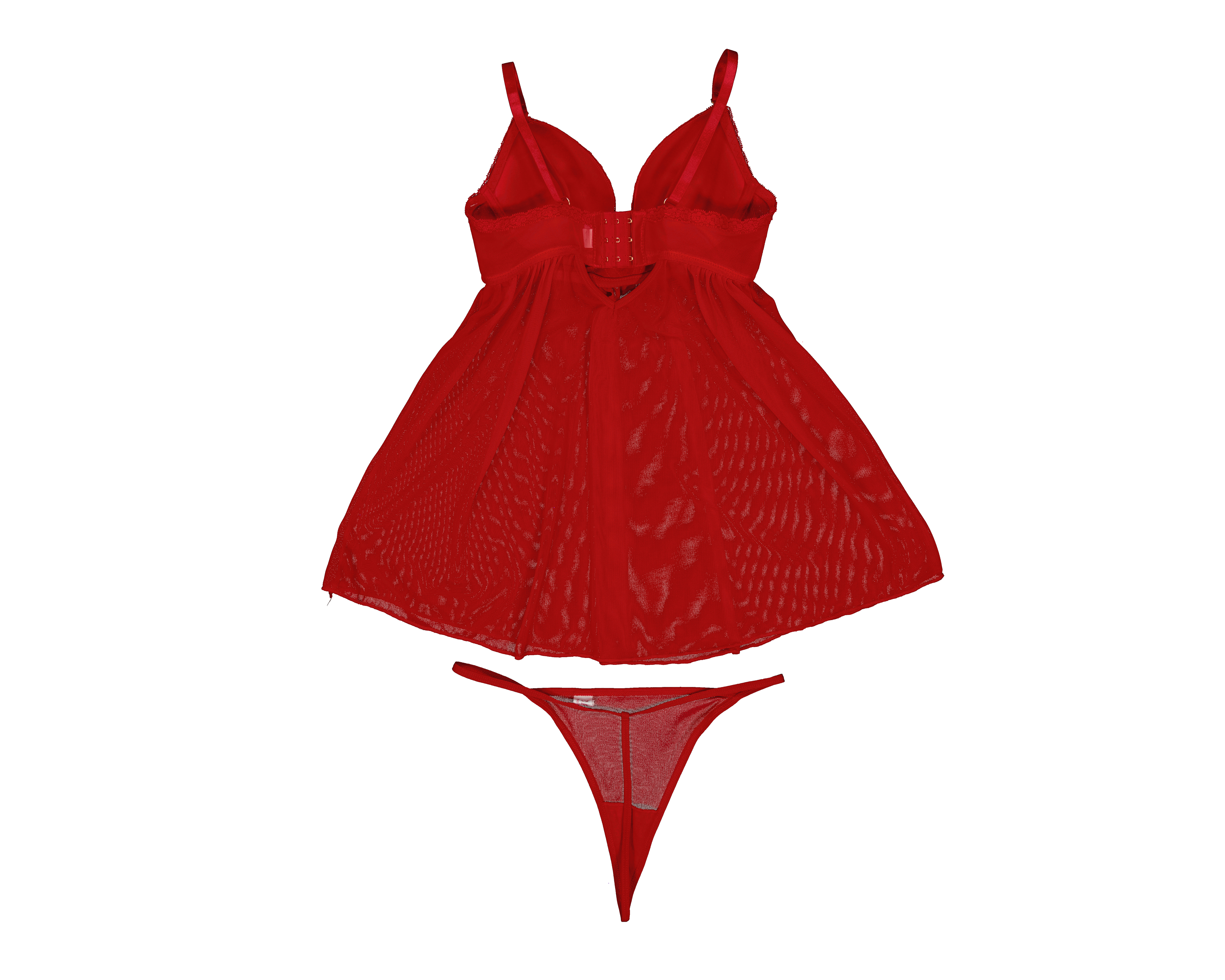 Foto 2 | Foto 2 | Baby Doll Carnival de Mesh para Mujer