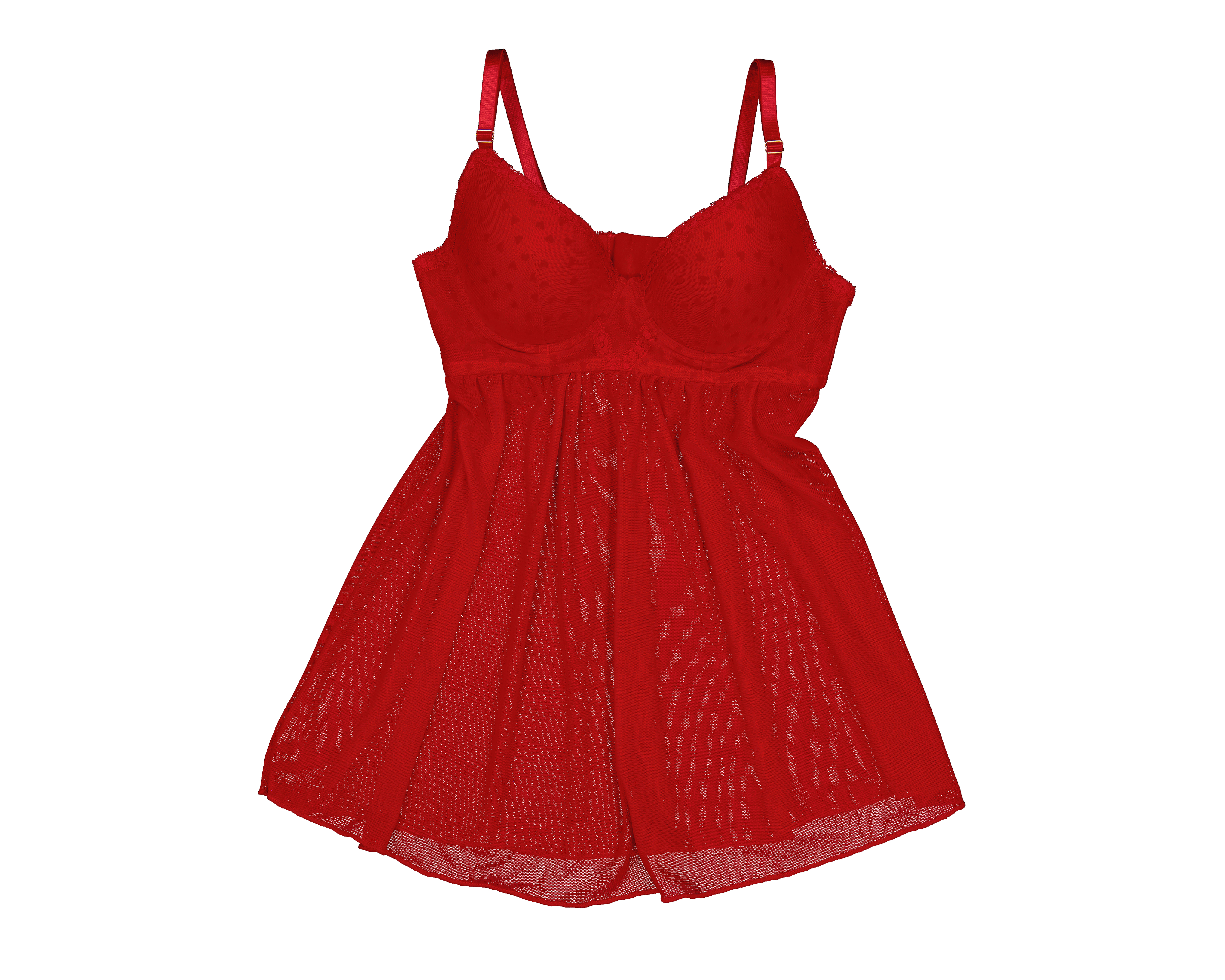 Foto 4 pulgar | Foto 3 | Baby Doll Carnival de Mesh para Mujer