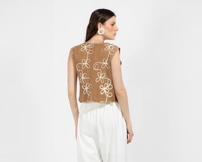 Foto 3 | Foto 3 | Chaleco Tejido Sahara para Mujer