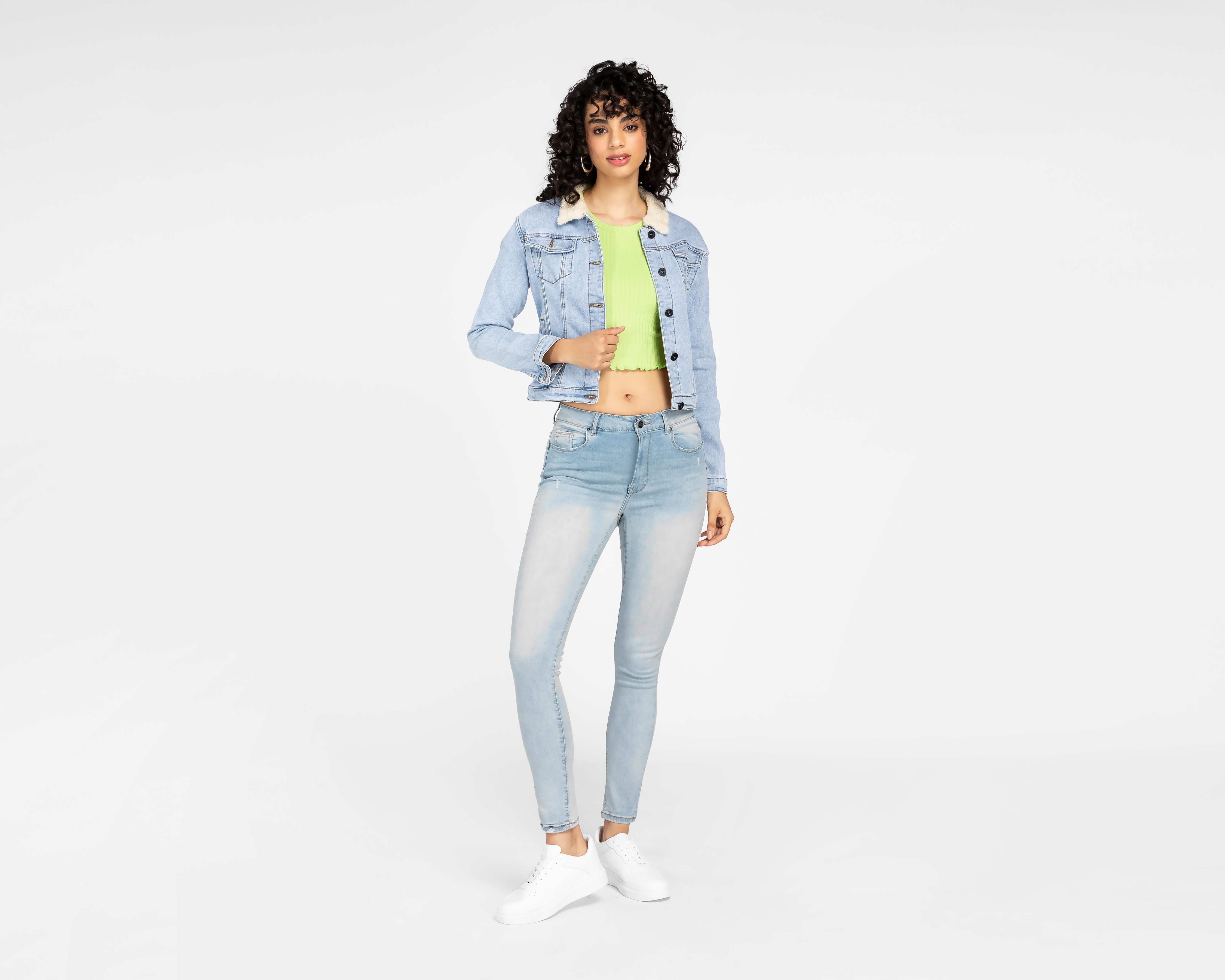 Foto 3 pulgar | Foto 2 | Blusa 18 Forever Manga Corta Verde