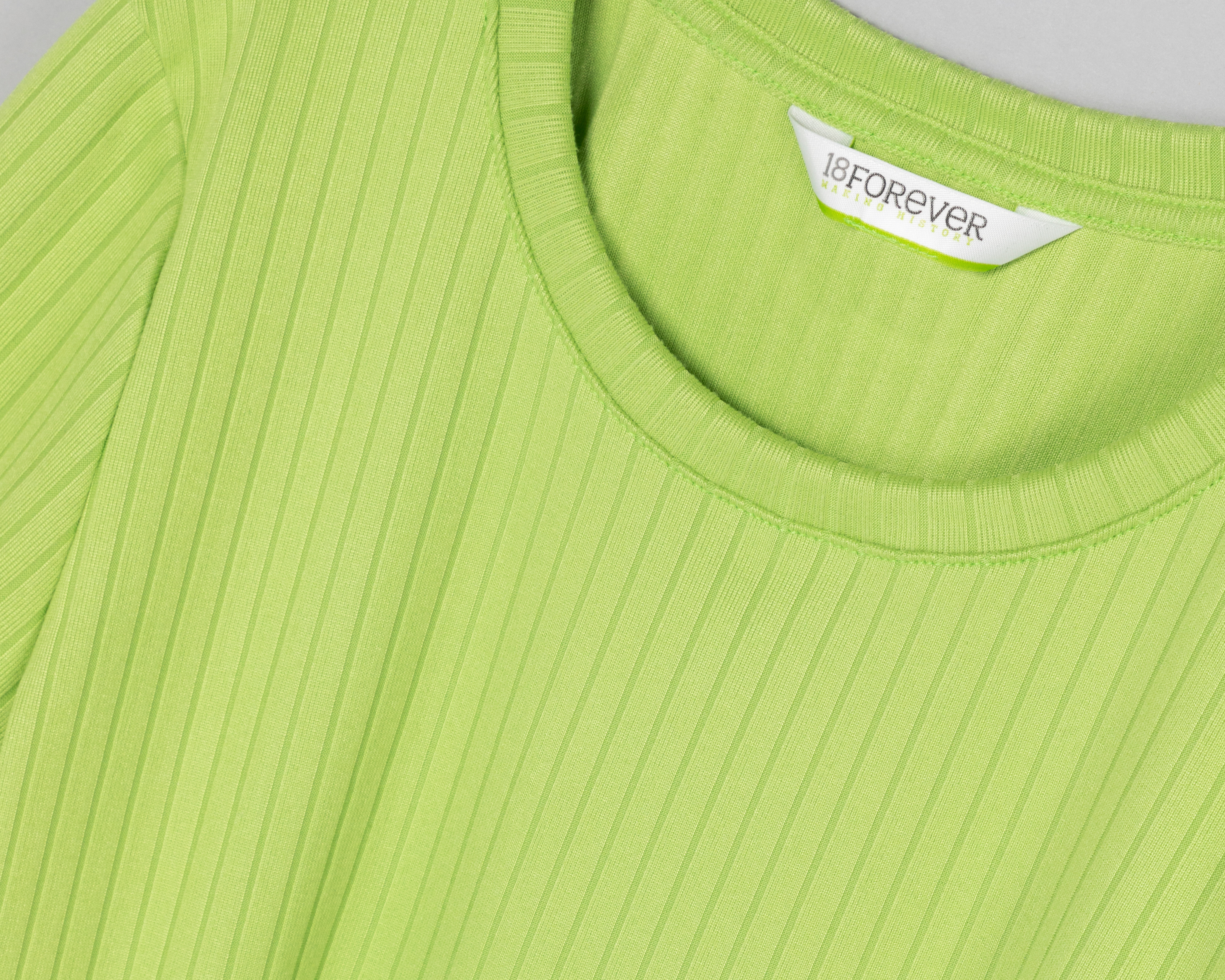 Foto 6 | Foto 6 | Blusa 18 Forever Manga Corta Verde