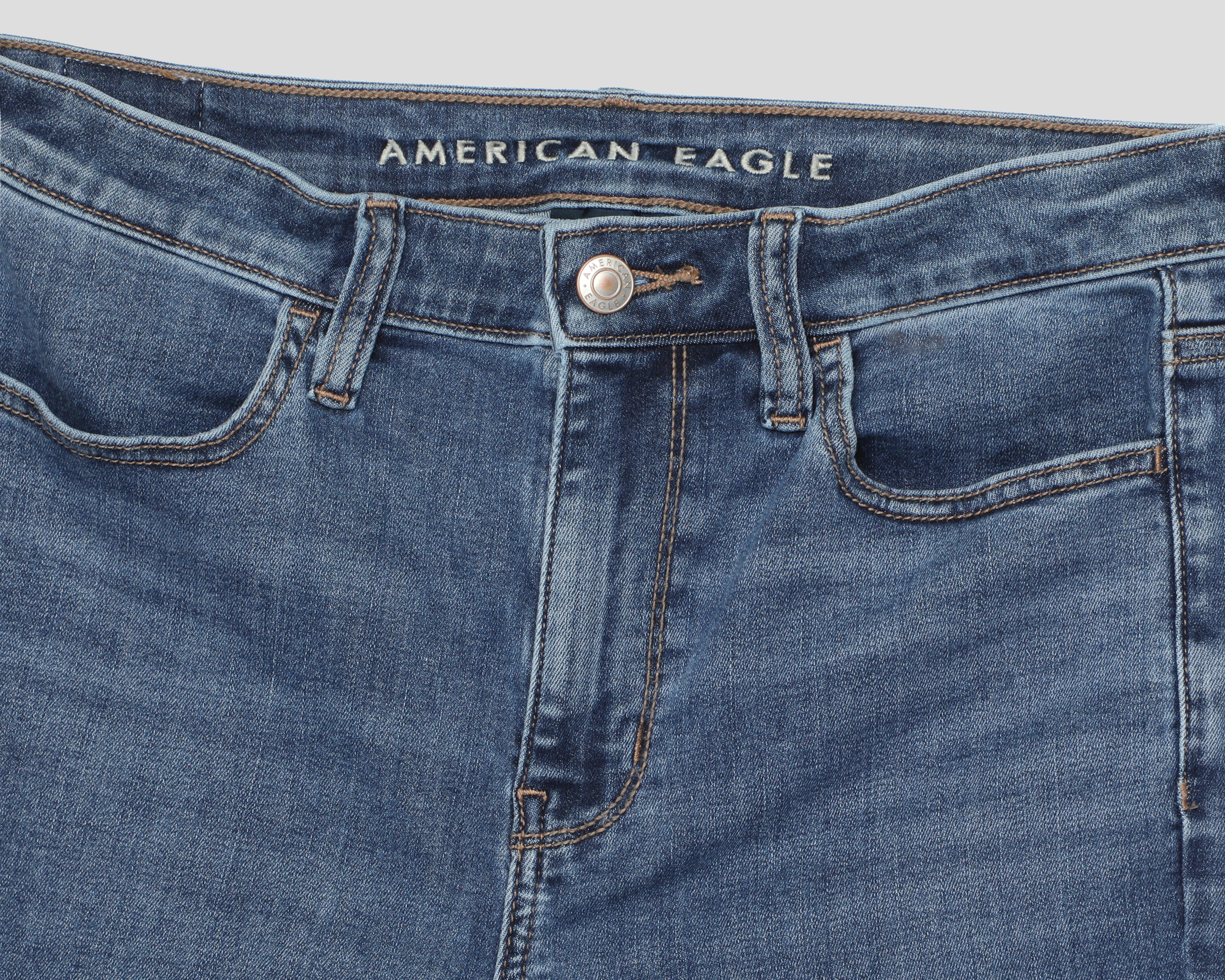 Foto 4 pulgar | Foto 3 | Jeggings American Eagle High Rise para Mujer