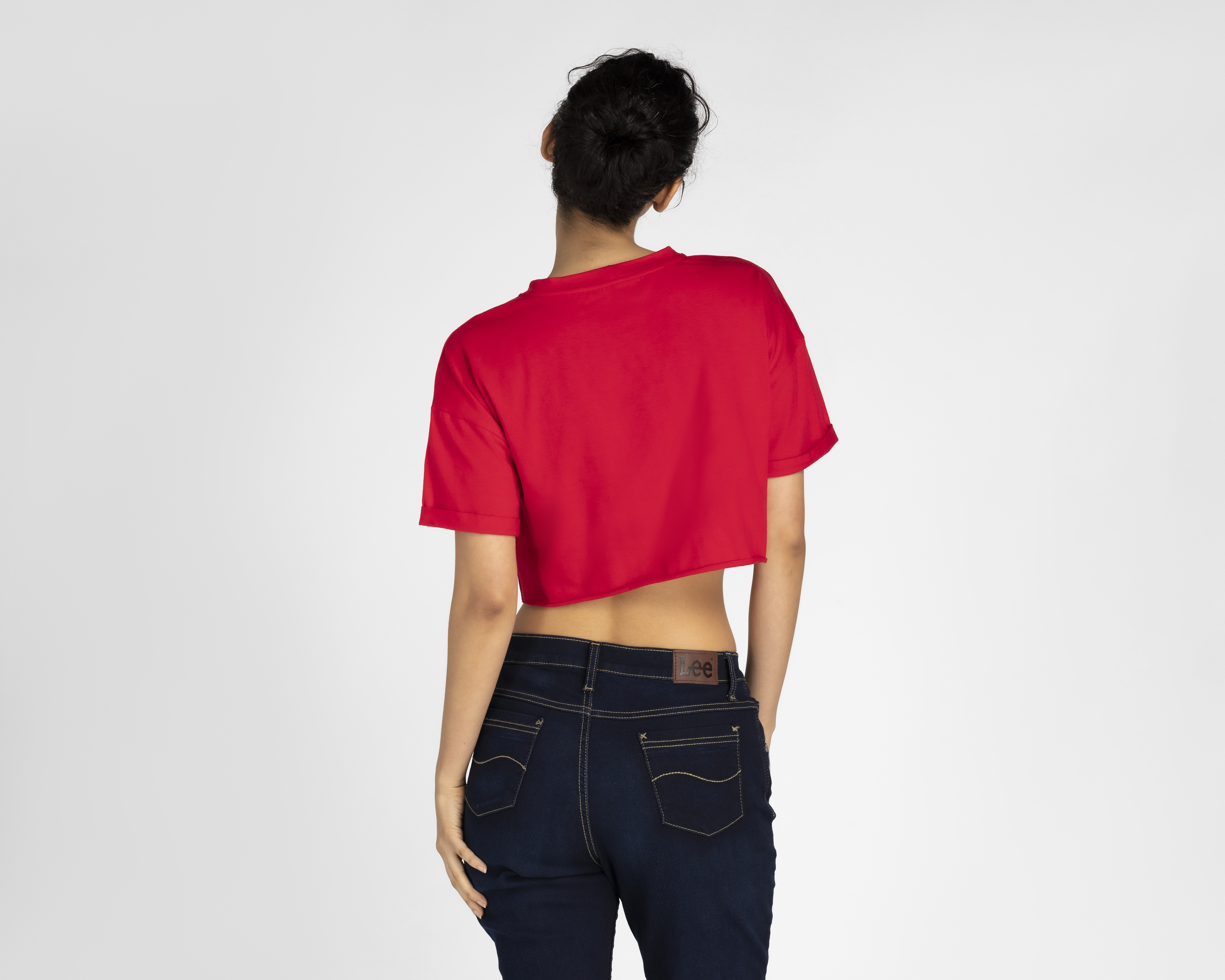 Foto 3 | Foto 3 | Crop Top Refill Manga Corta con Estampado