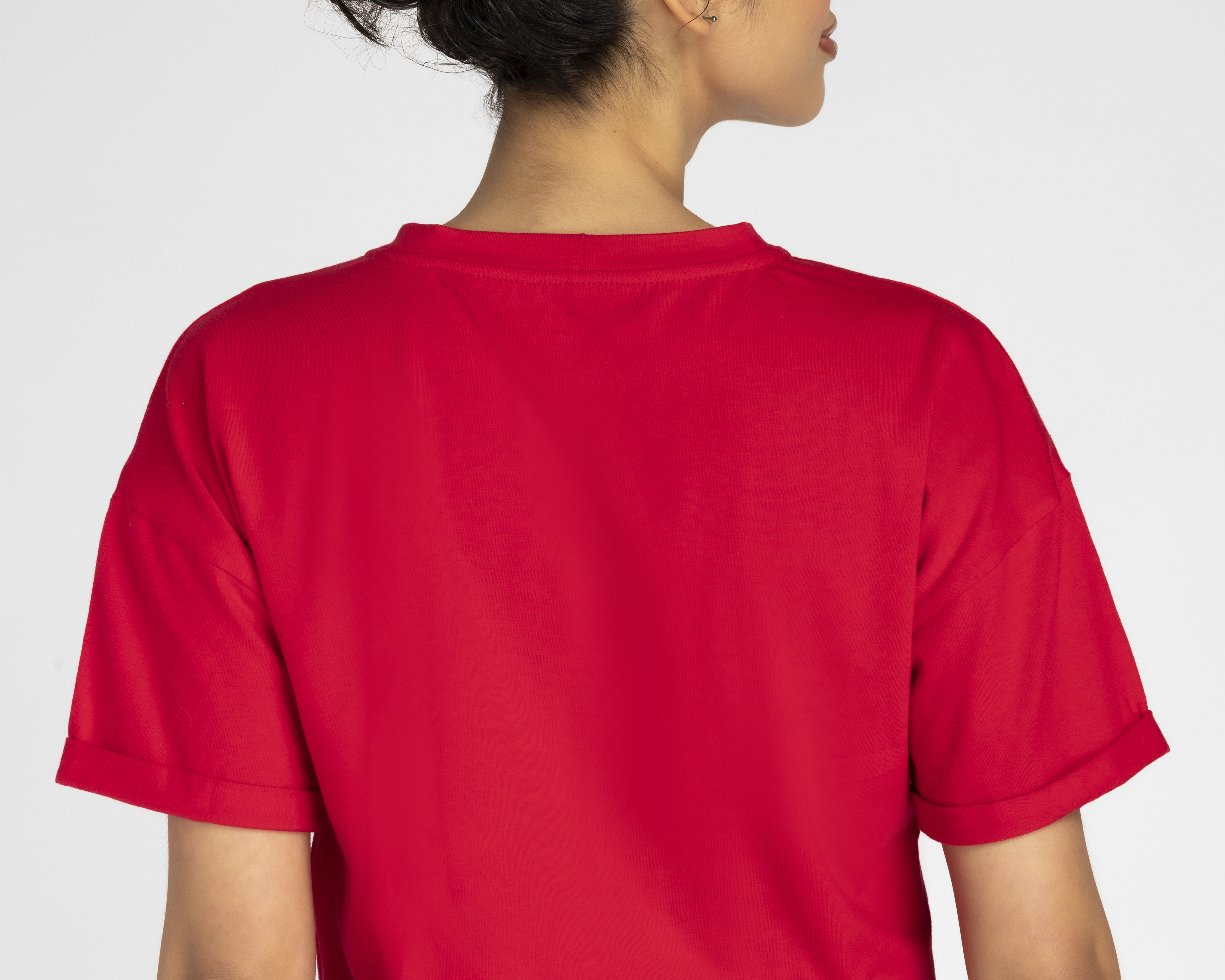 Foto 8 | Foto 8 | Crop Top Refill Manga Corta con Estampado