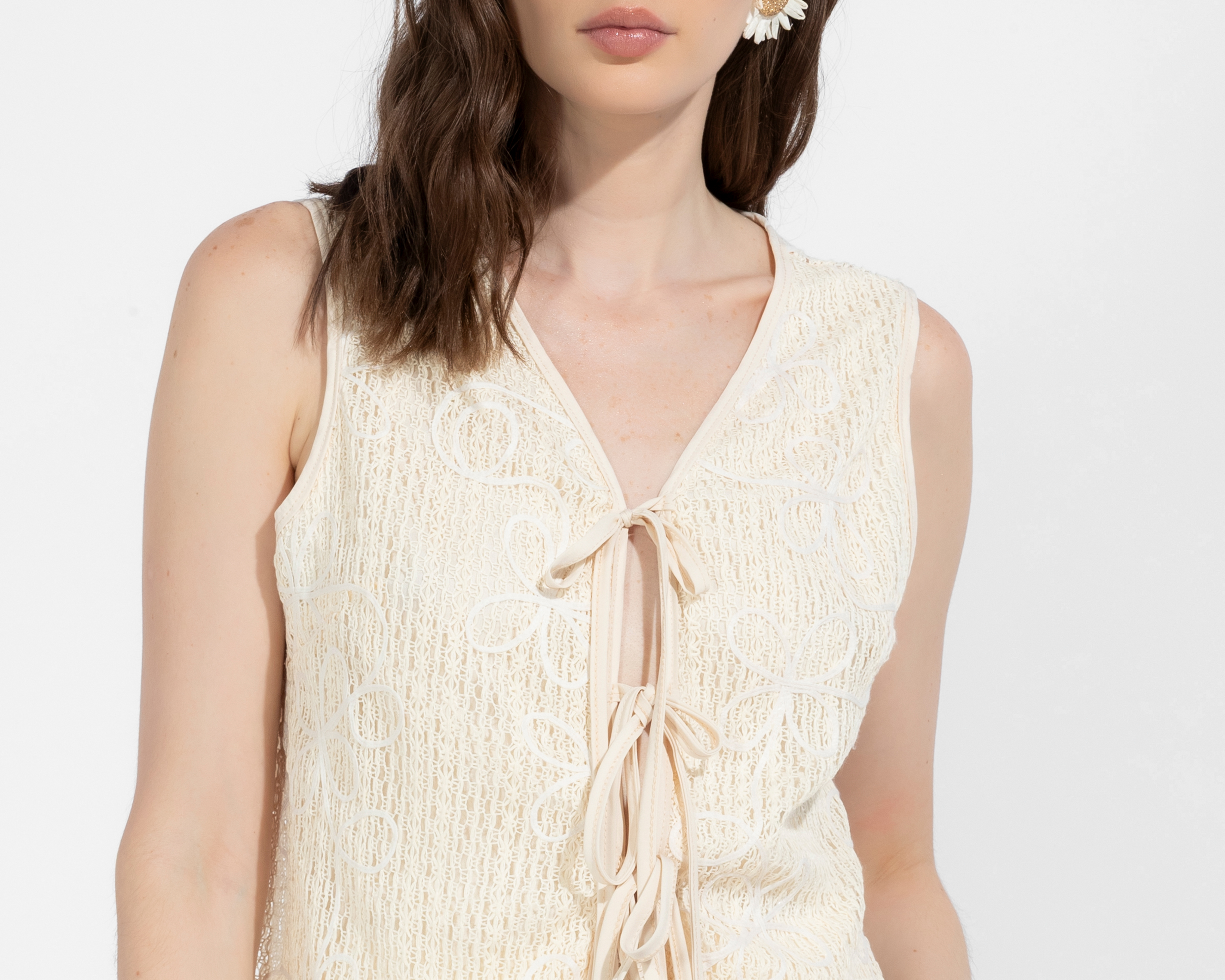 Foto 5 pulgar | Foto 4 | Chaleco Tejido Sahara para Mujer