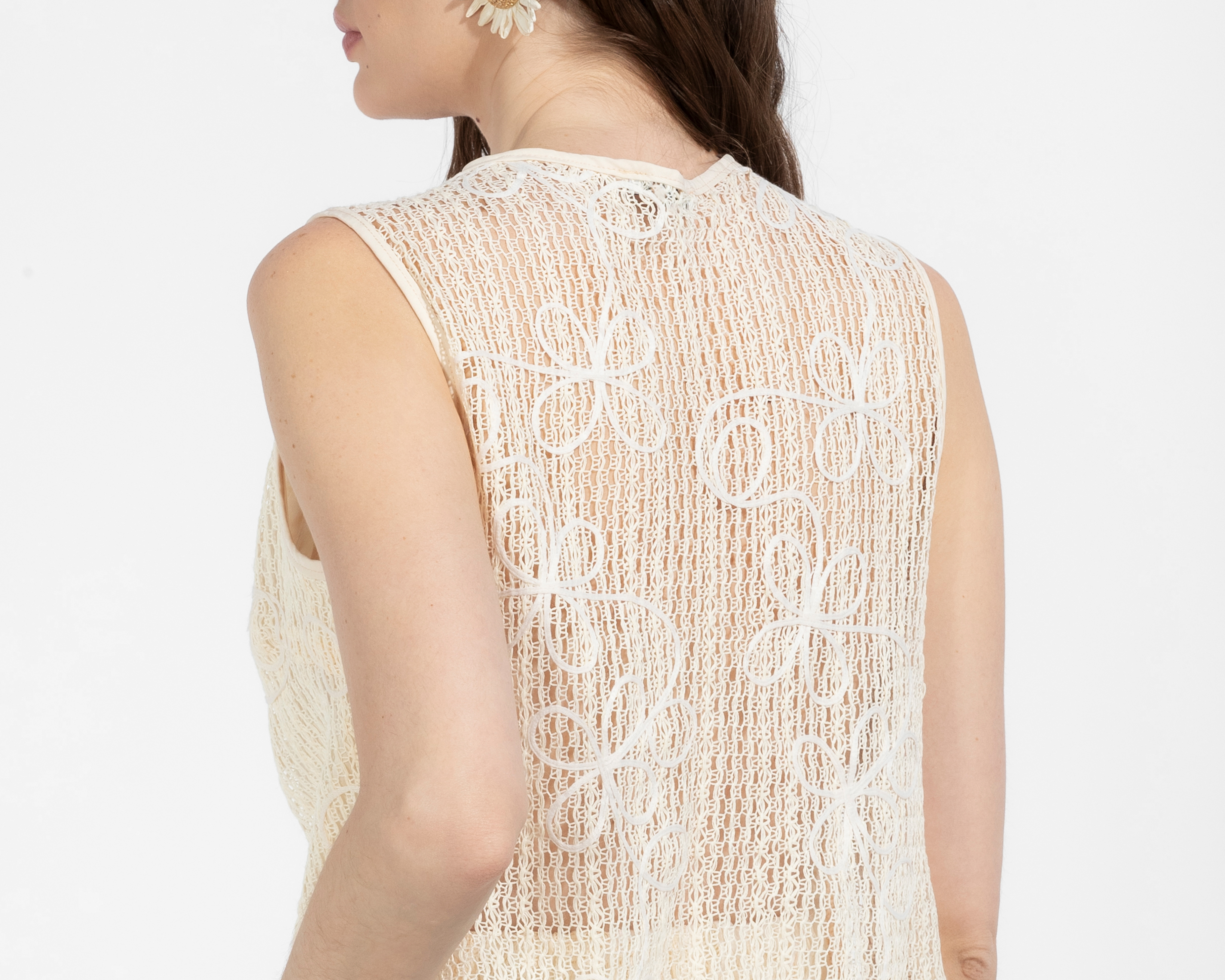 Foto 6 pulgar | Foto 5 | Chaleco Tejido Sahara para Mujer