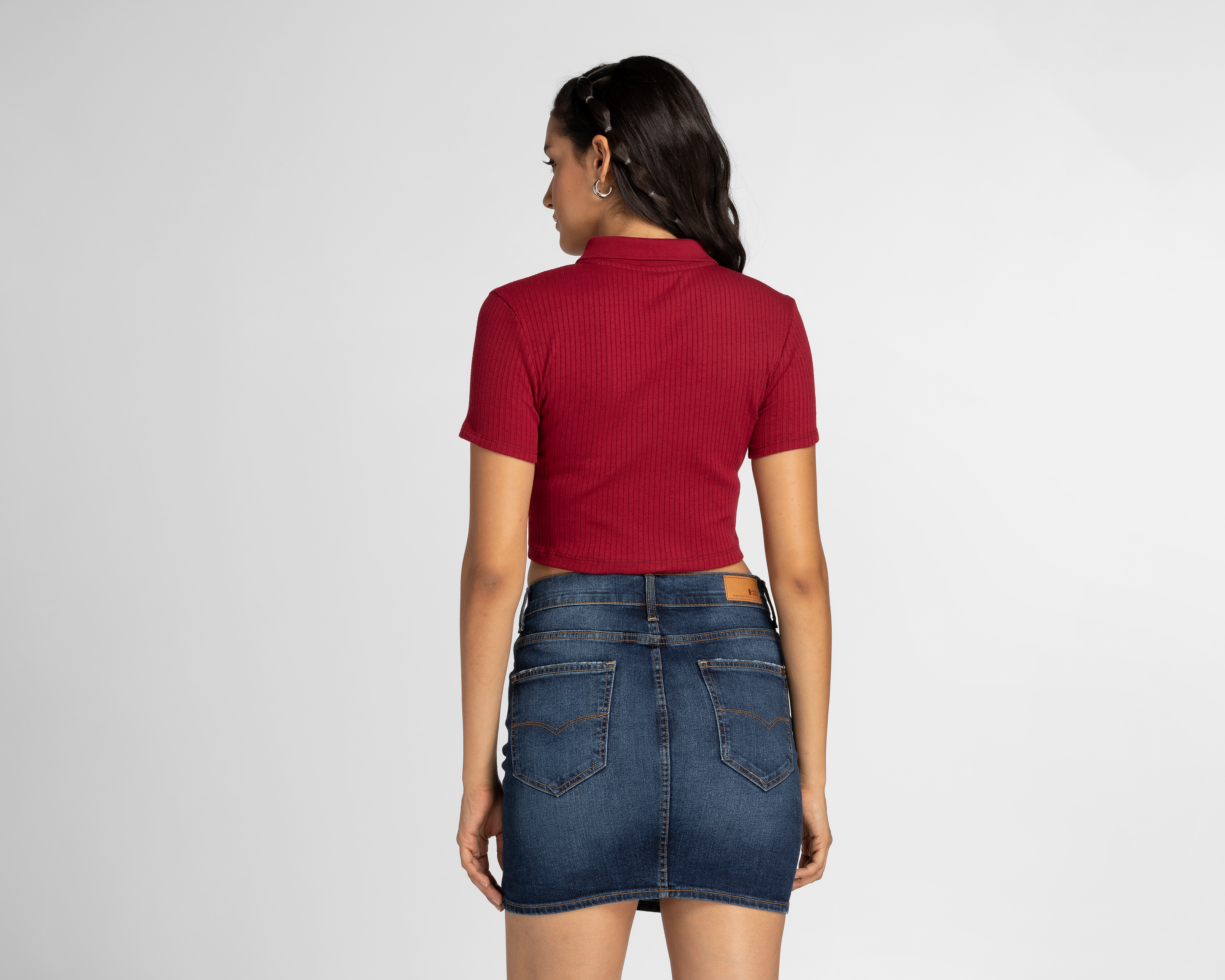 Foto 4 pulgar | Foto 3 | Playera York Team Polo Club Manga Corta Vino