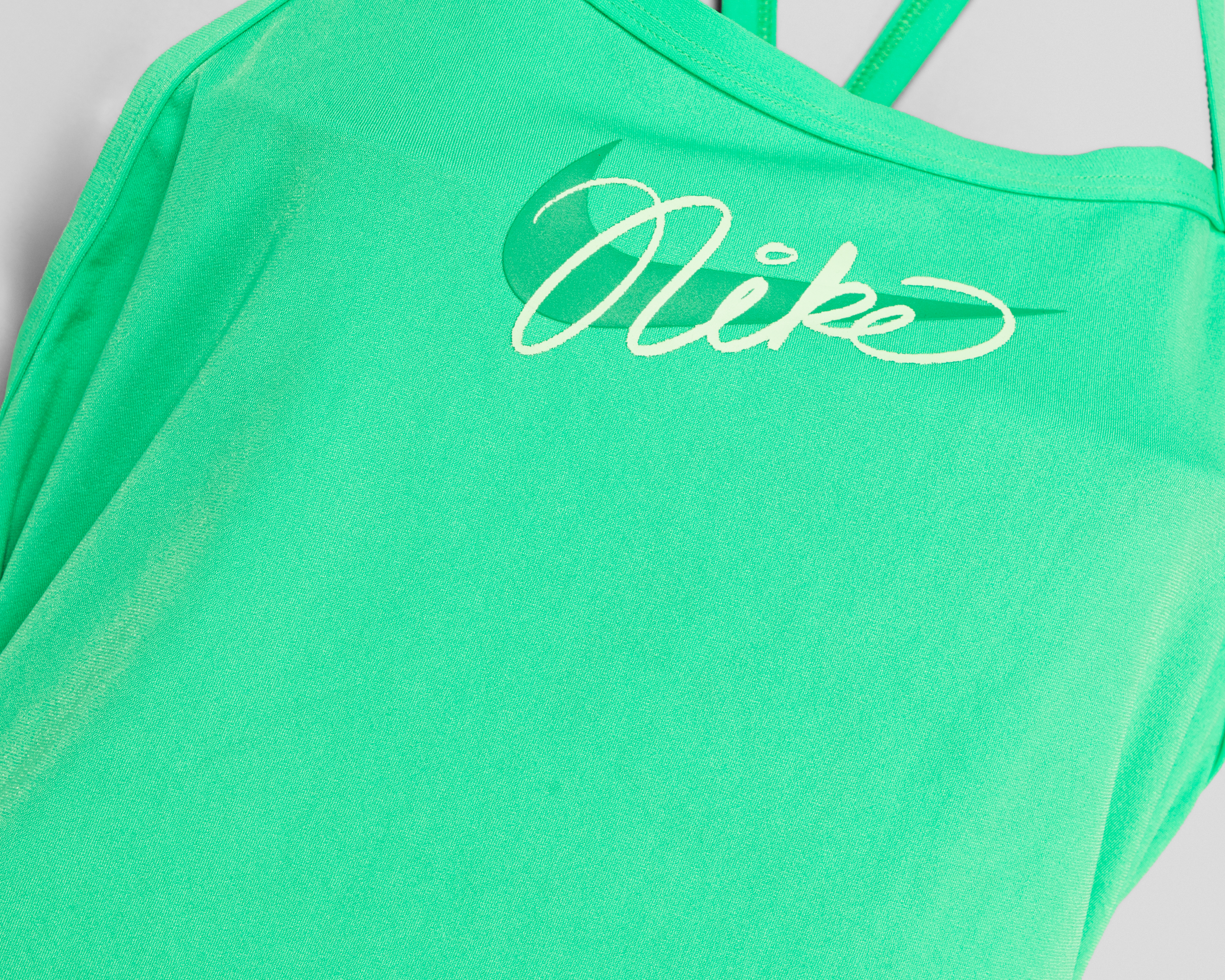 Foto 4 pulgar | Foto 3 | Traje de Baño Completo Nike Verde para Mujer