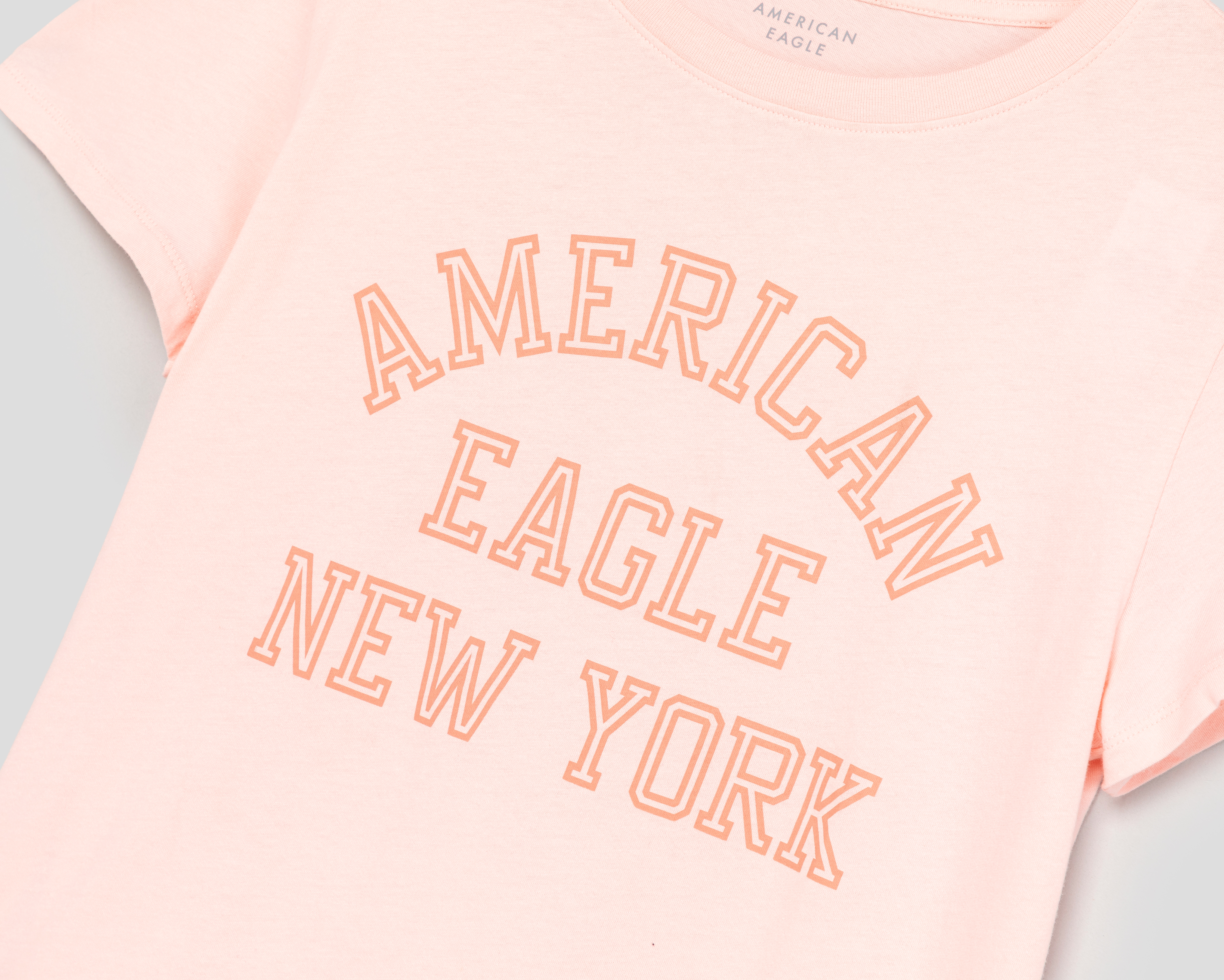 Foto 3 | Foto 3 | Playera Rosa American Eagle para Mujer