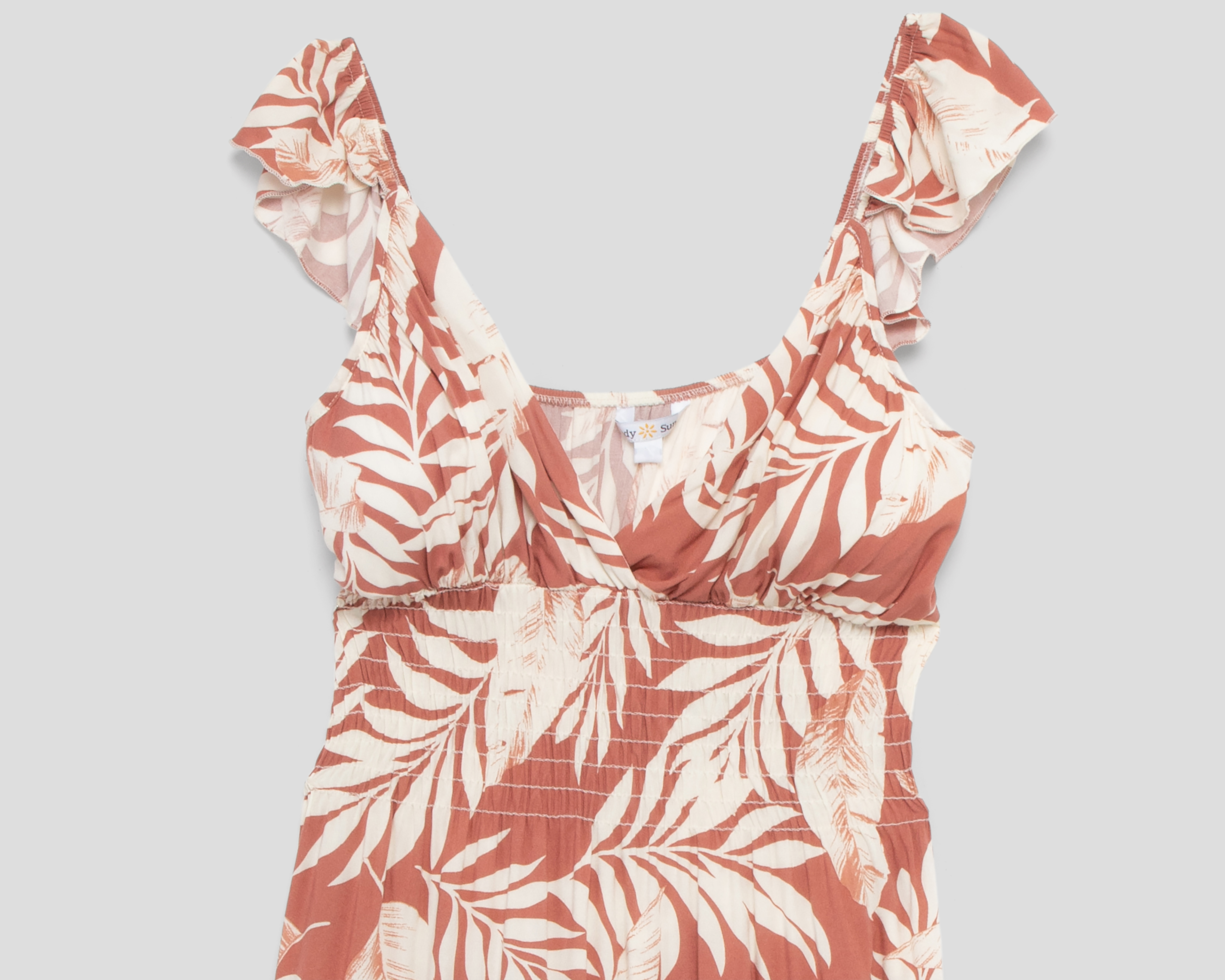 Foto 3 | Foto 3 | Vestido de Playa Lady Sun Estampado con Tirantes para Mujer