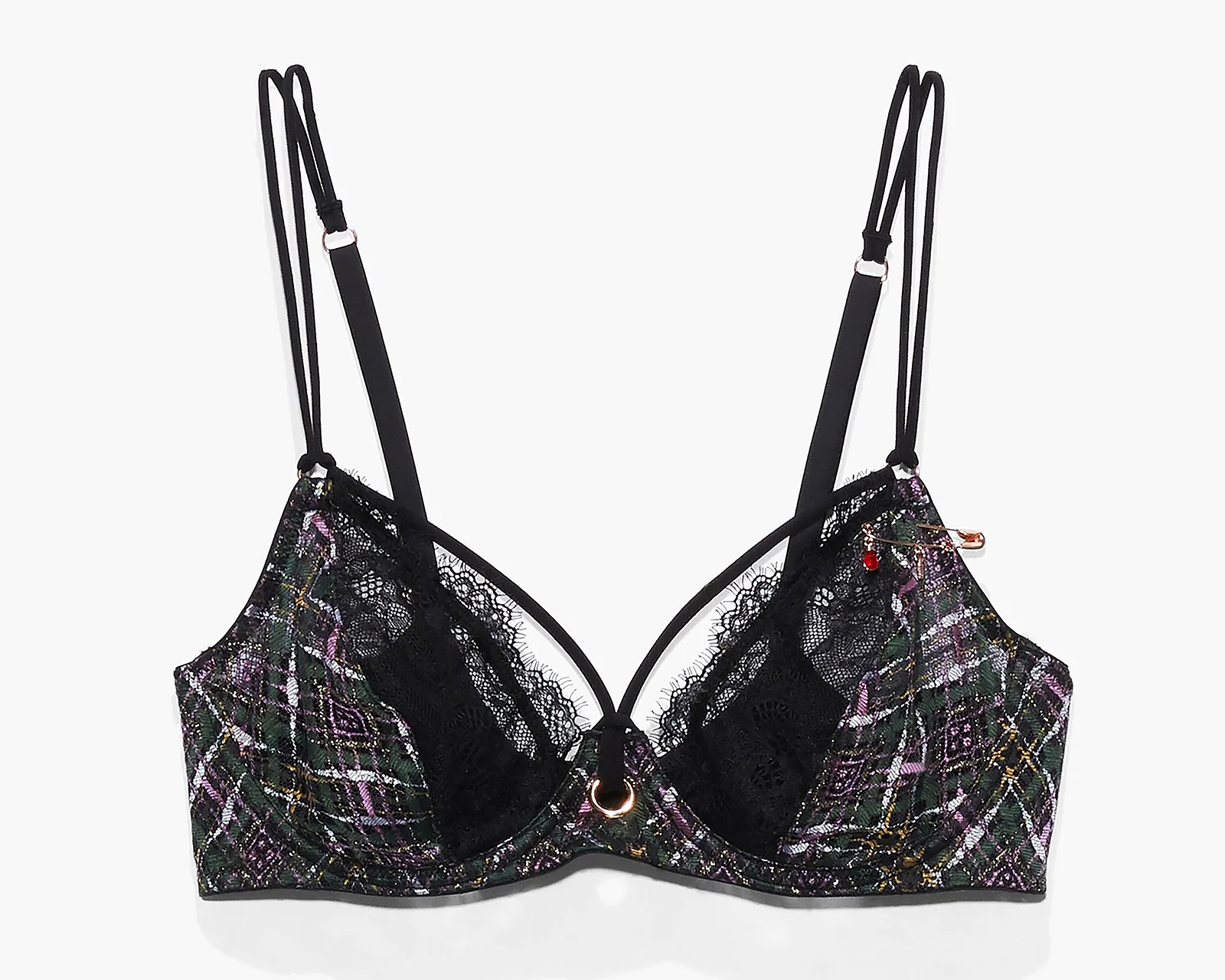 Foto 2 pulgar | Foto 1 | Brasier con Encaje Mine Compa Completa