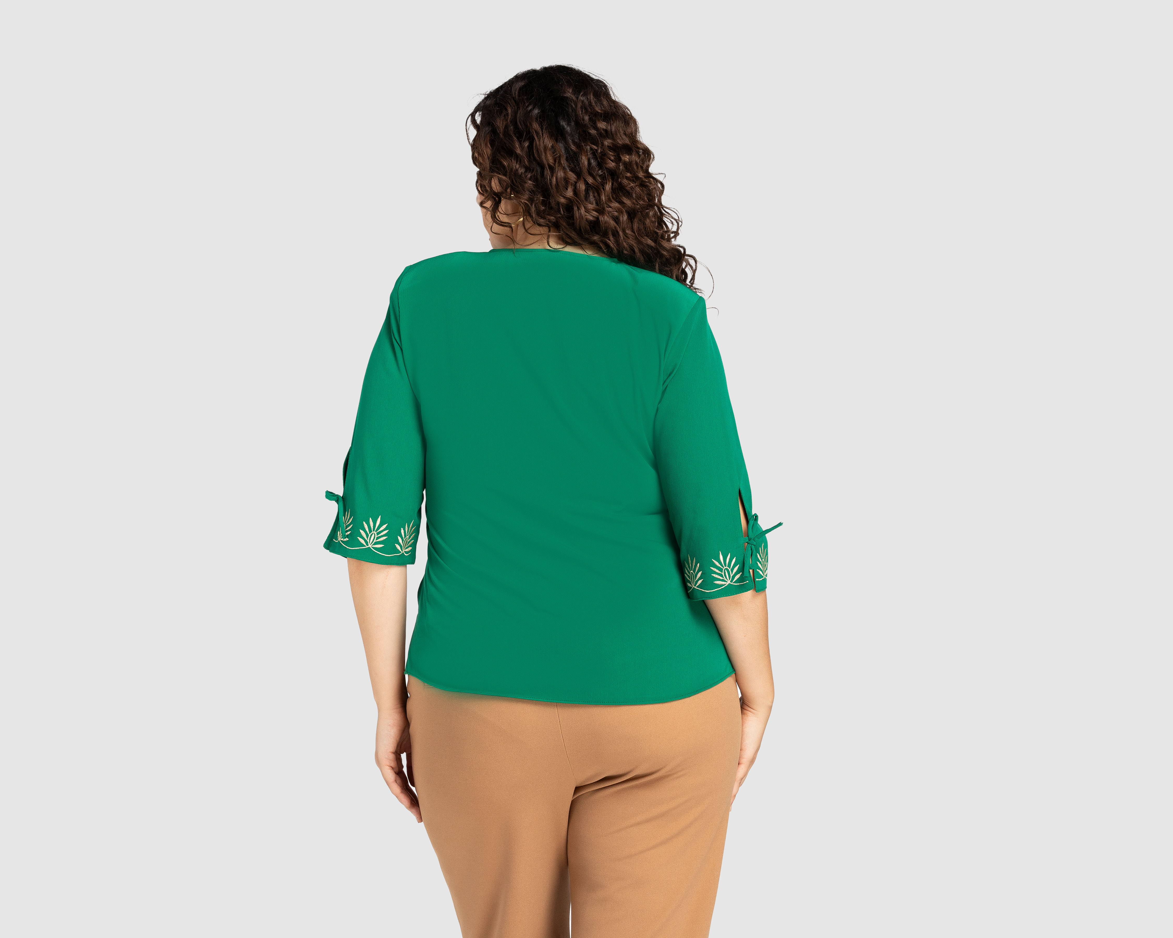 Foto 6 | Foto 6 | Blusa Paloma Manga 3/4 con Bordado