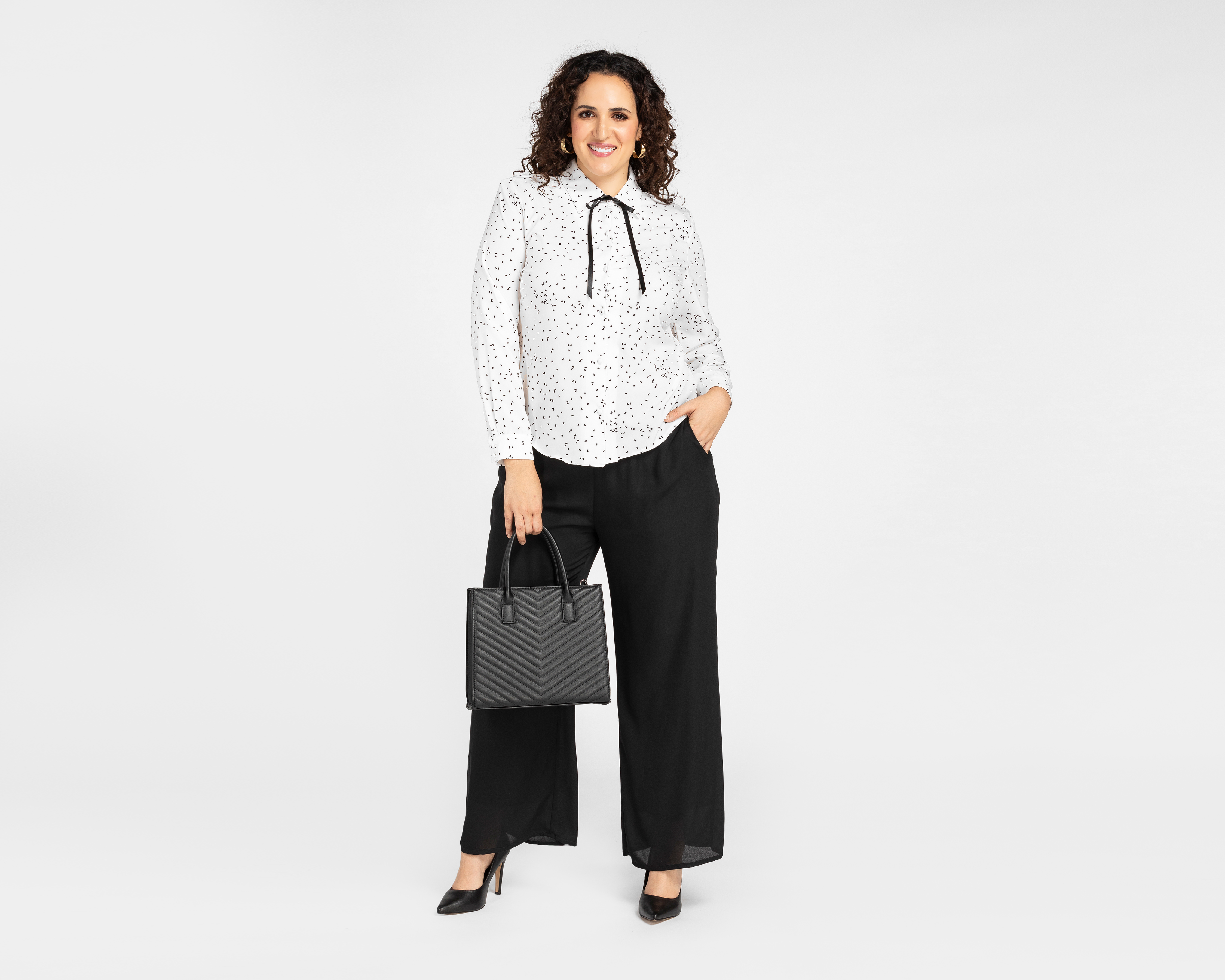 Foto 6 pulgar | Foto 5 | Blusa Paloma Blanca con Moño