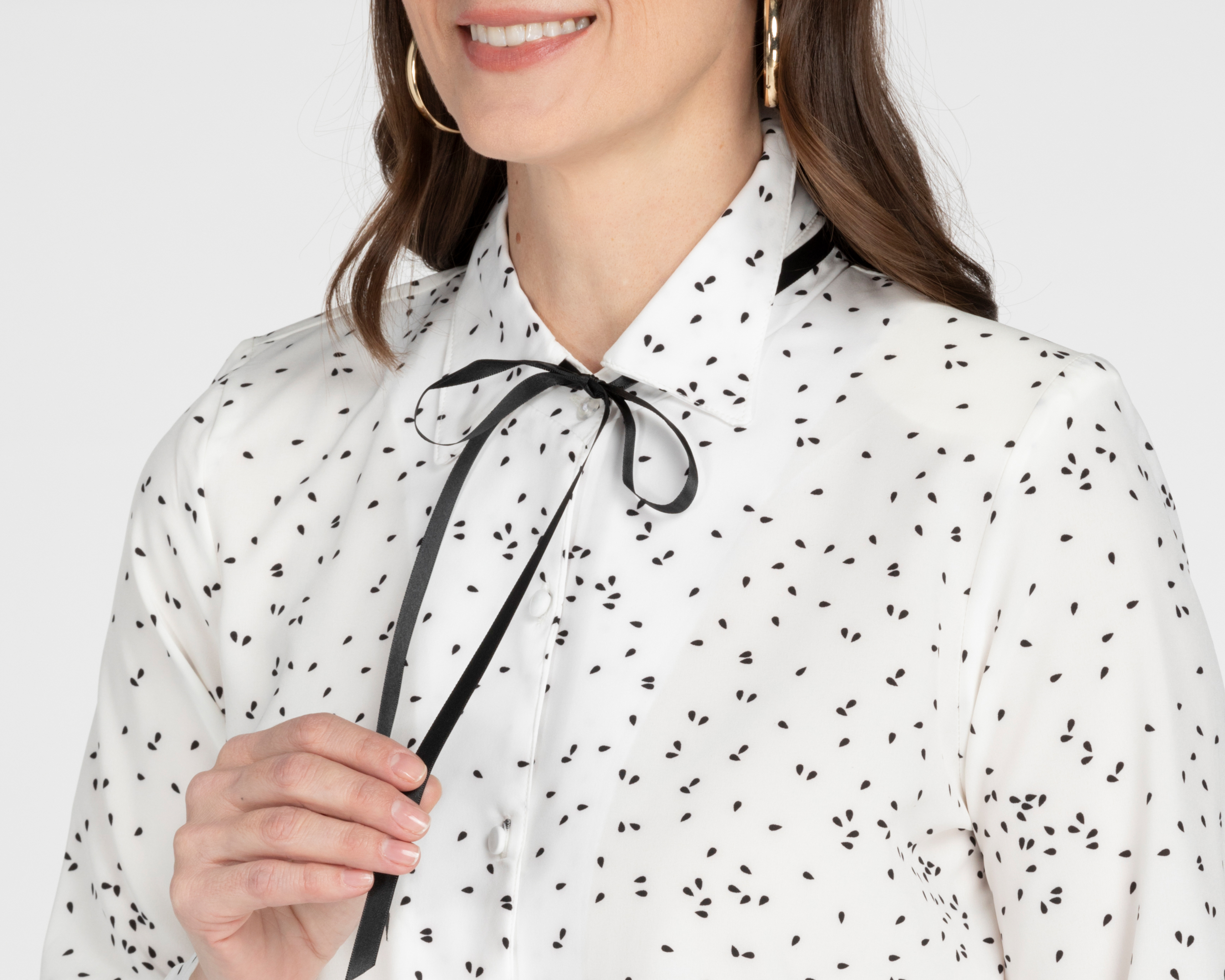 Foto 8 pulgar | Foto 7 | Blusa Paloma Blanca con Moño