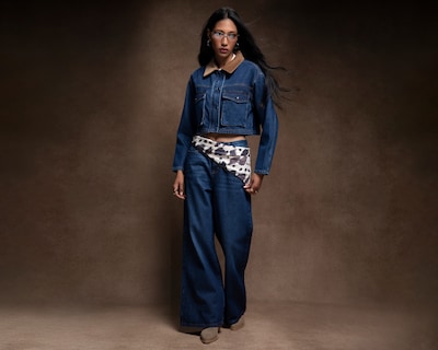 Foto 1 | Foto 1 | Jeans Wide Leg Strona para Mujer