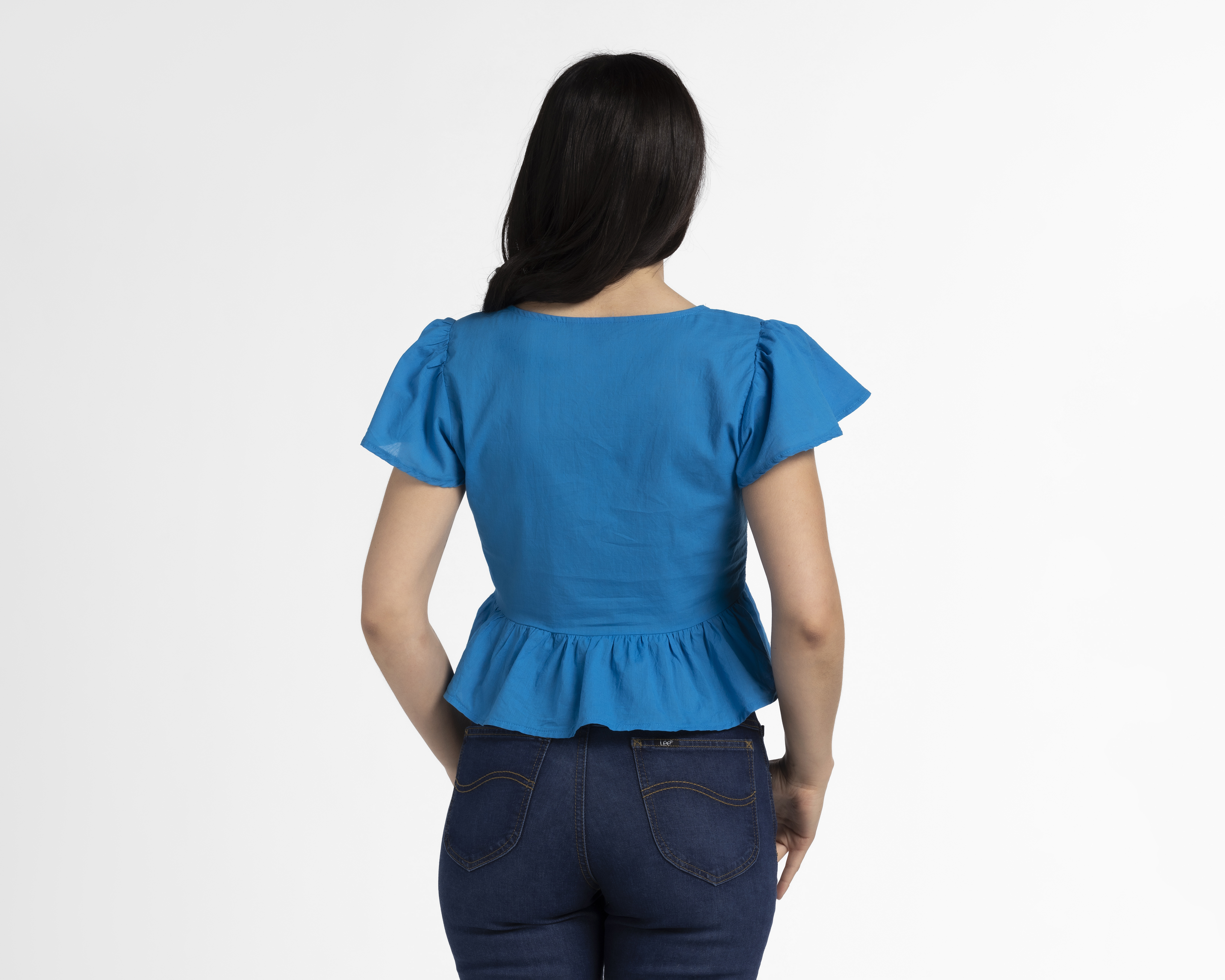 Foto 4 pulgar | Foto 3 | Blusa Sahara Manga Corta con Botones