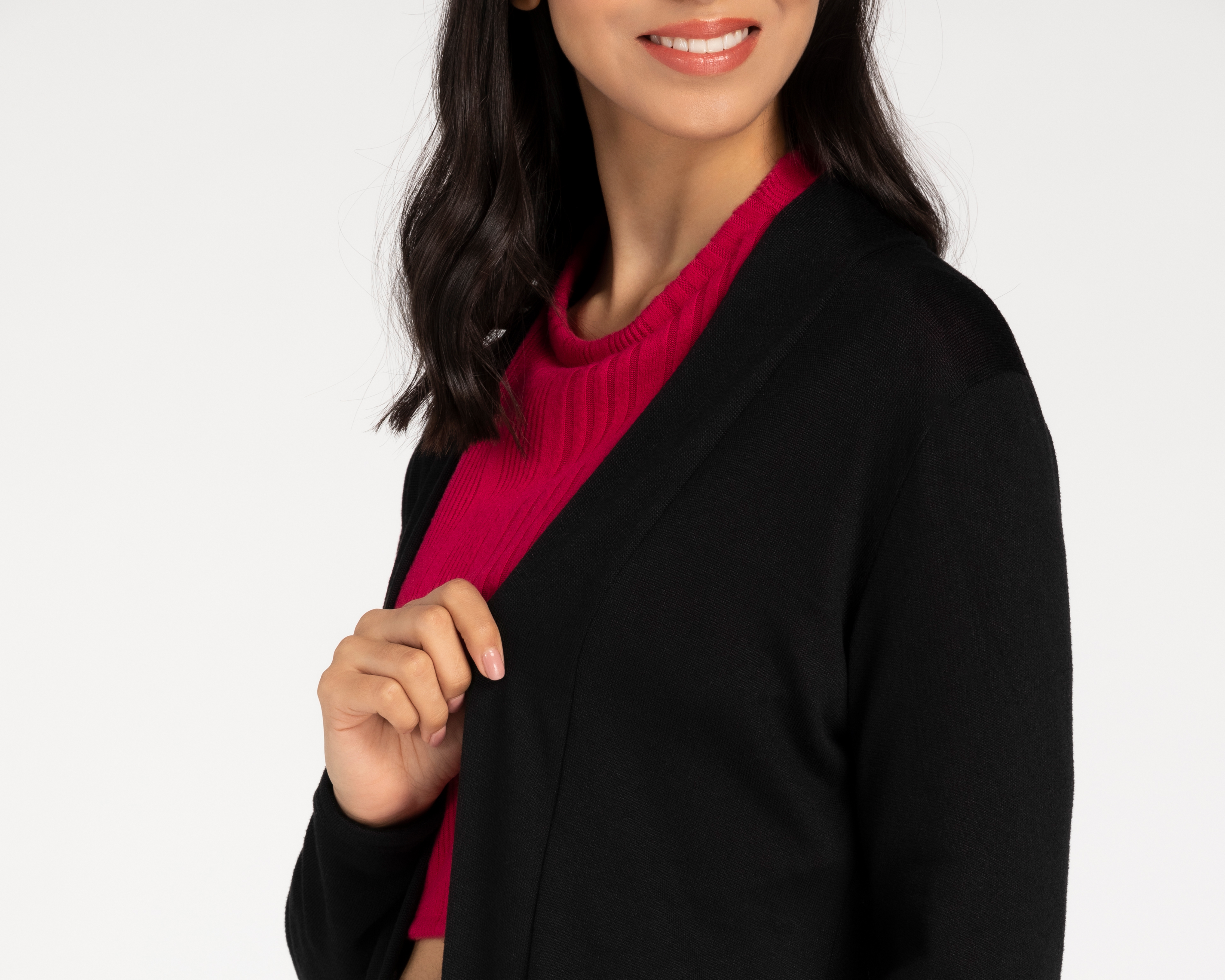 Foto 5 pulgar | Foto 4 | Cárdigan Sahara Negro