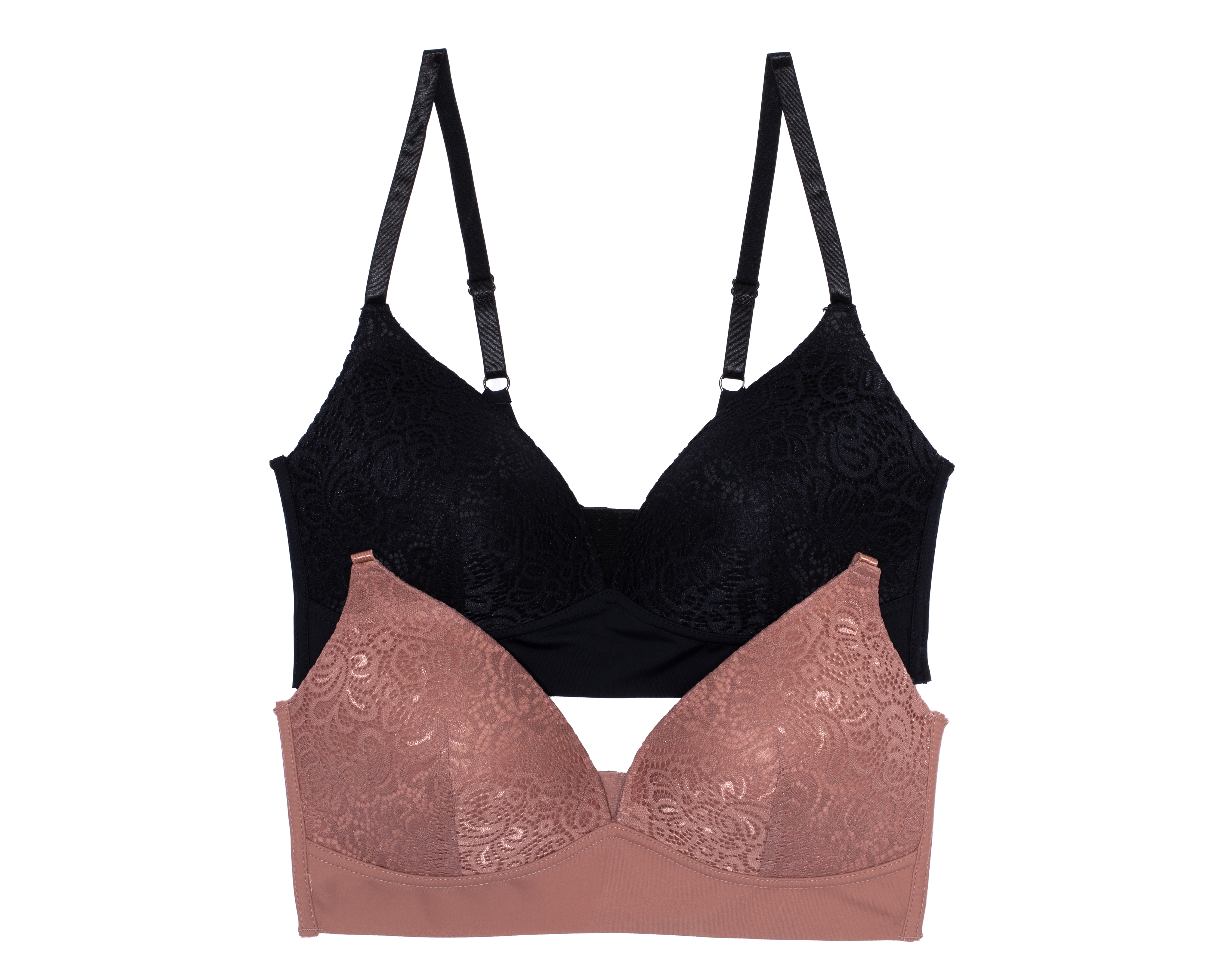 Foto 2 pulgar | Foto 1 | Brasier Copa Completa con Encaje Prima Valentina 2 Pack