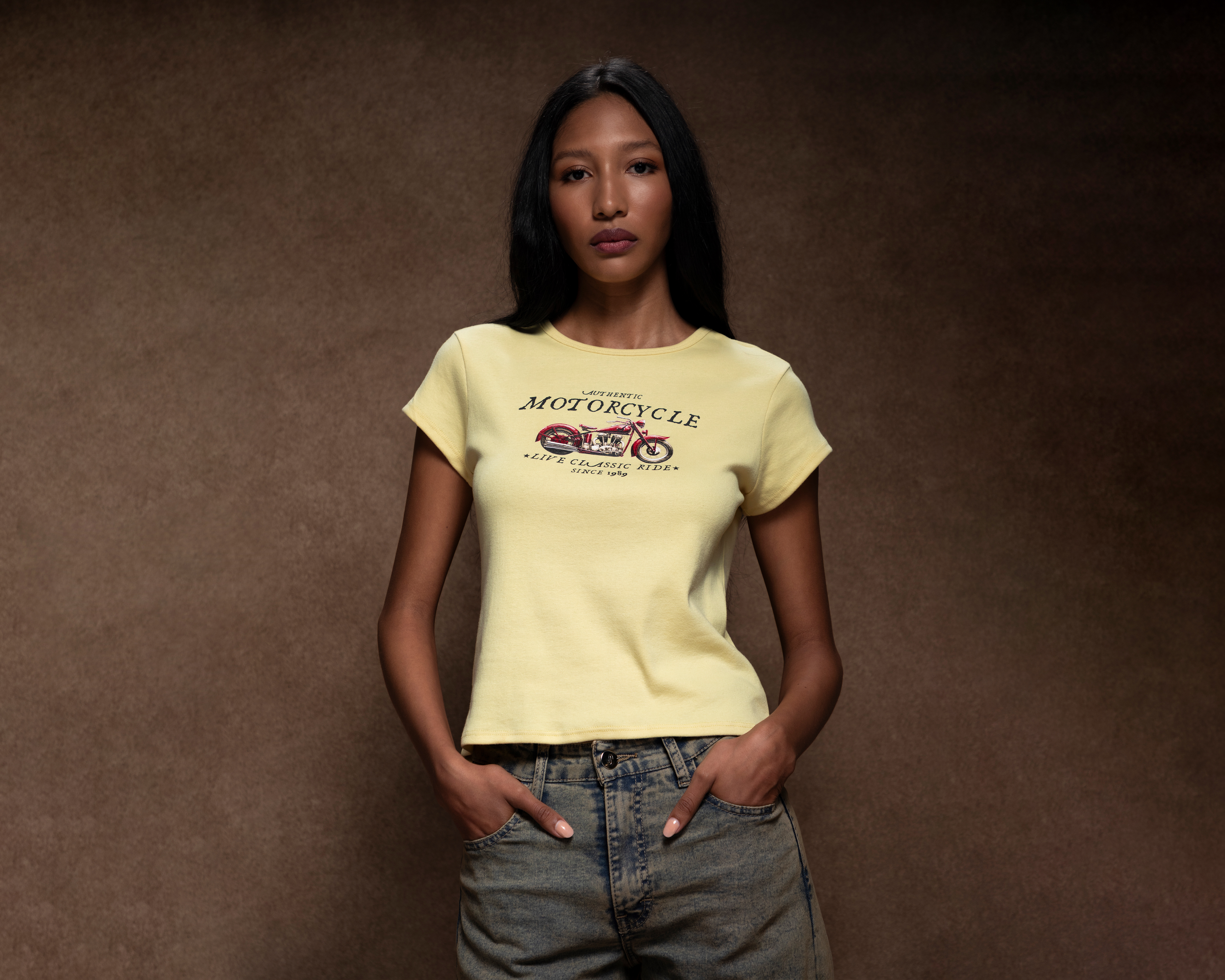 Foto 3 pulgar | Foto 2 | Playera de Algodón Strona para Mujer