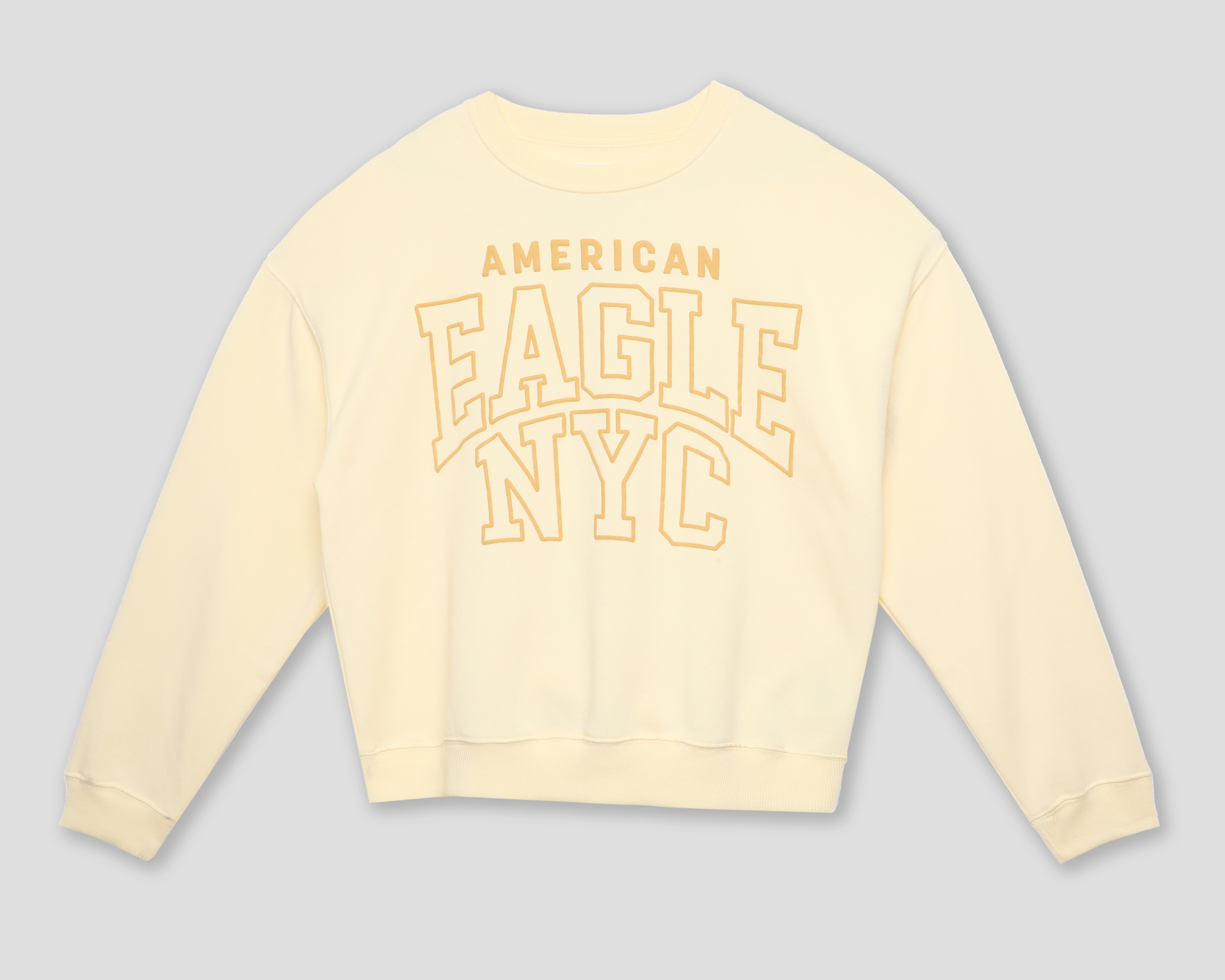 Sudadera Amarilla American Eagle para Mujer