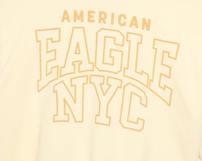 Foto 3 | Foto 3 | Sudadera Amarilla American Eagle para Mujer