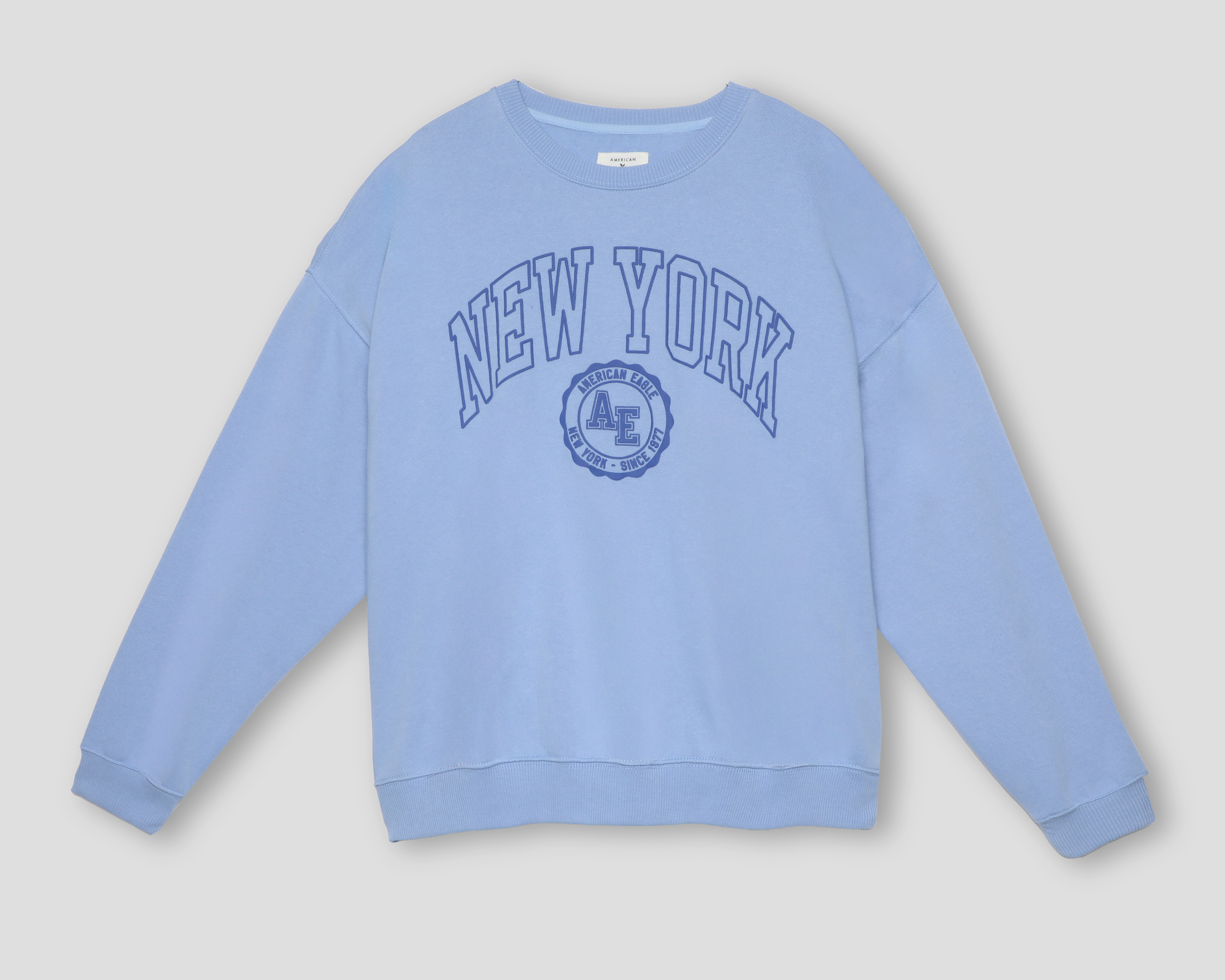 Foto 1 | Foto 1 | Sudadera Azul American Eagle para Mujer