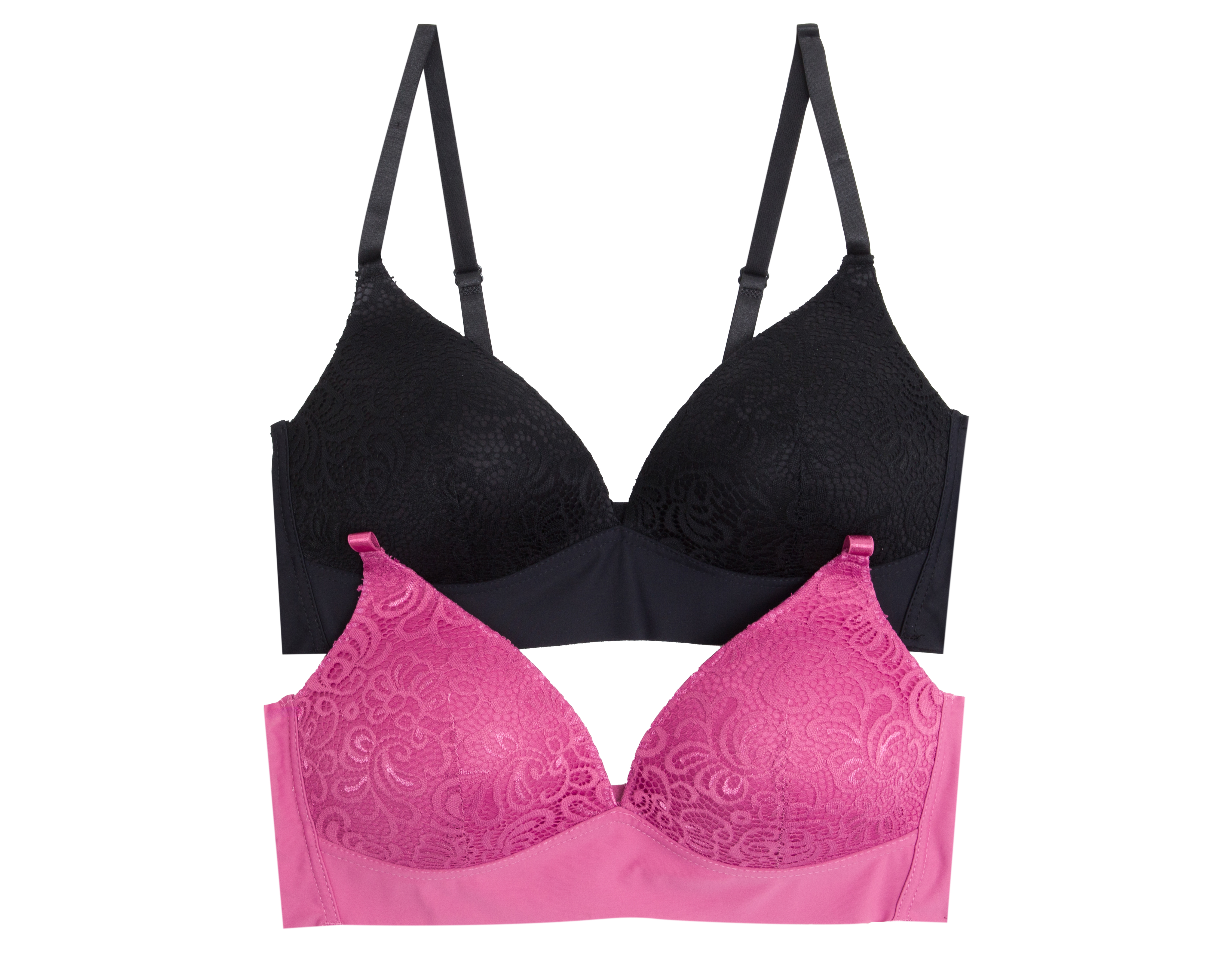 Foto 2 pulgar | Foto 1 | Brasier Copa Completa con Encaje Prima Valentina para Mujer 2 Pack