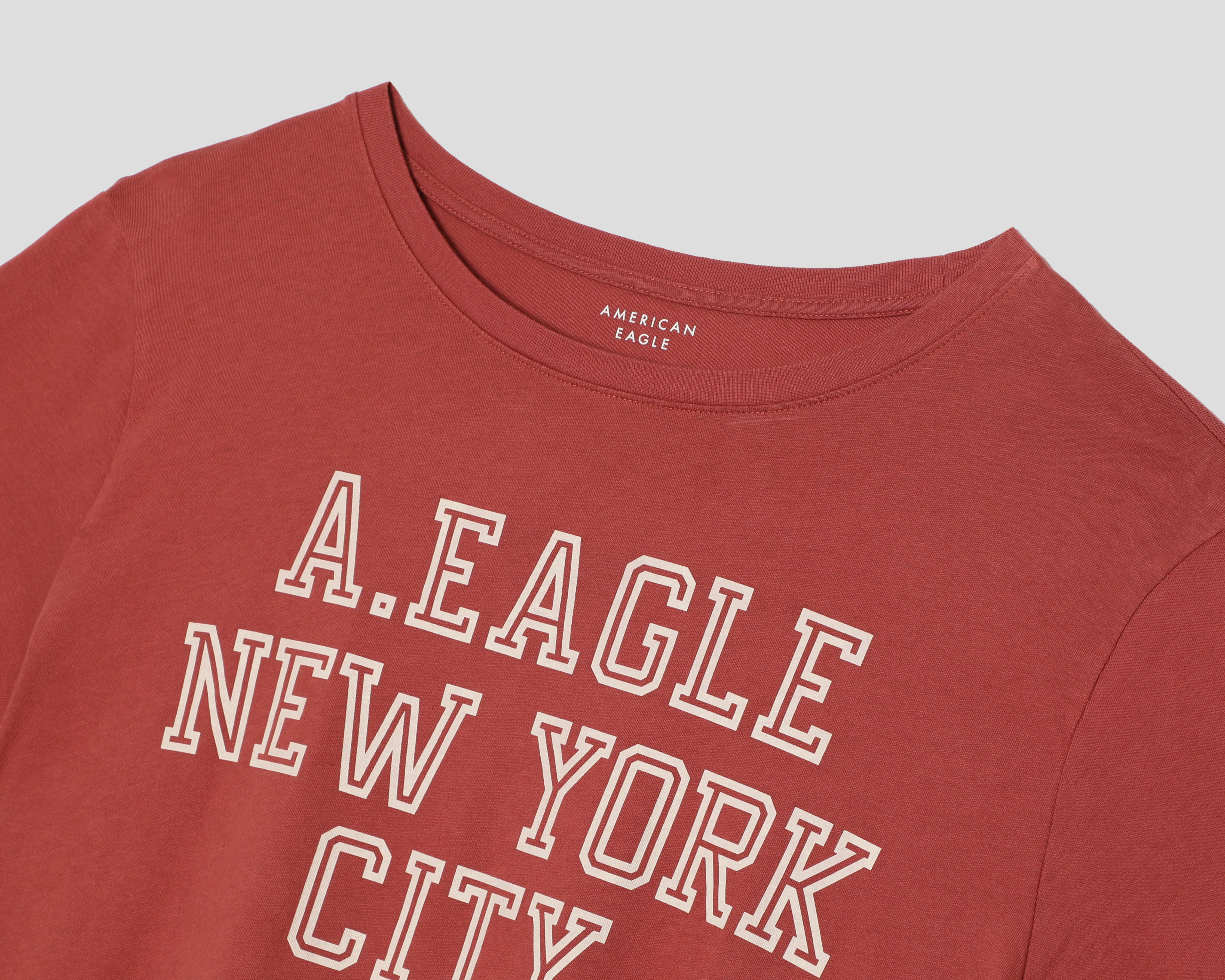 Foto 4 pulgar | Foto 3 | Playera Manga Corta American Eagle para Mujer